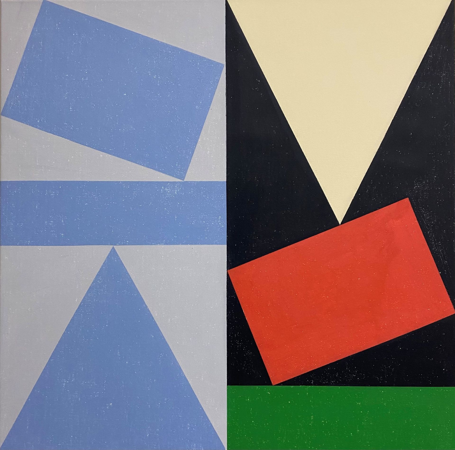 Юрий Ростиславский (Картина, живопись - 
                  70 x 70 см) Из серии "Антиподы"