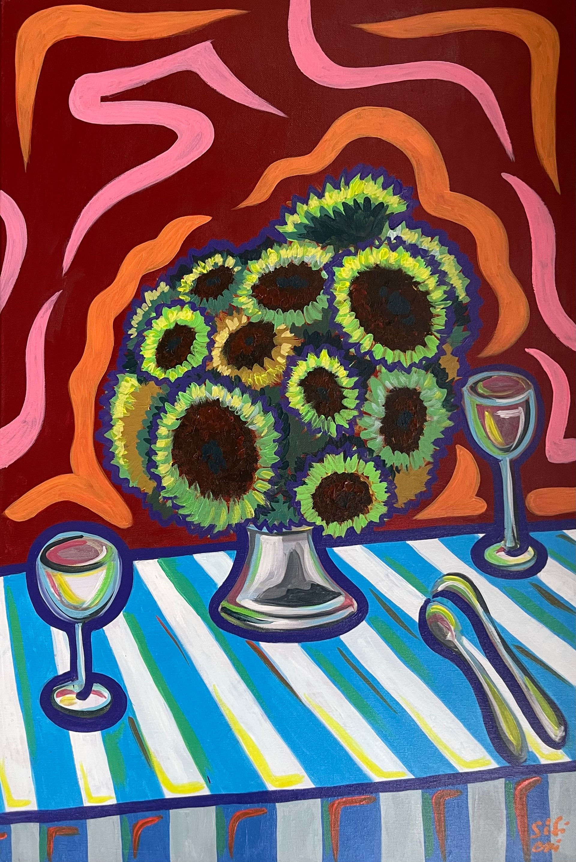 SIFI CHI (Картина, живопись - 
                  60 x 90 см) Март III