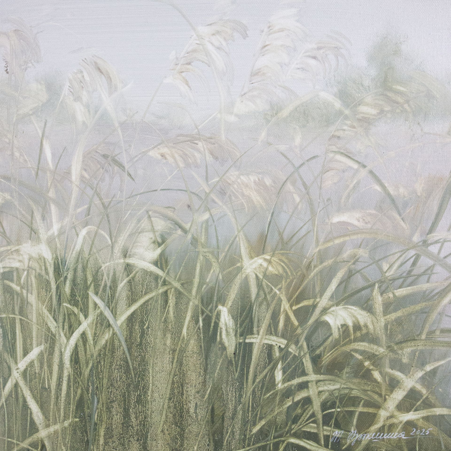 Татьяна Прокшина (Картина, живопись - 
                  40 x 40 см) Рядом с домом