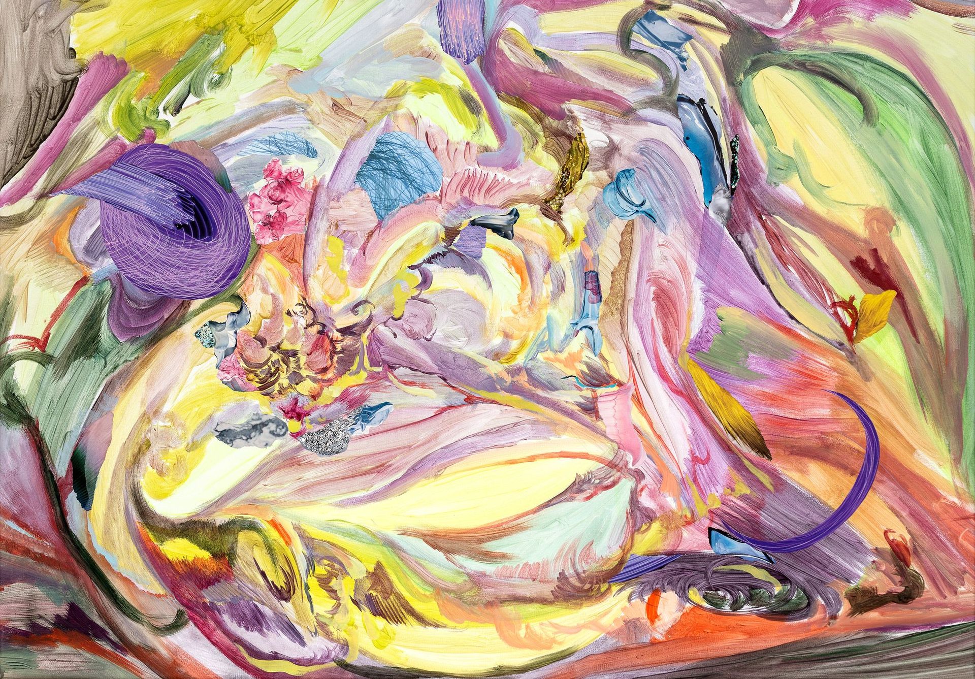 Марья Дмитриева (Картина, живопись - 
                  100 x 70 см) Untitled
