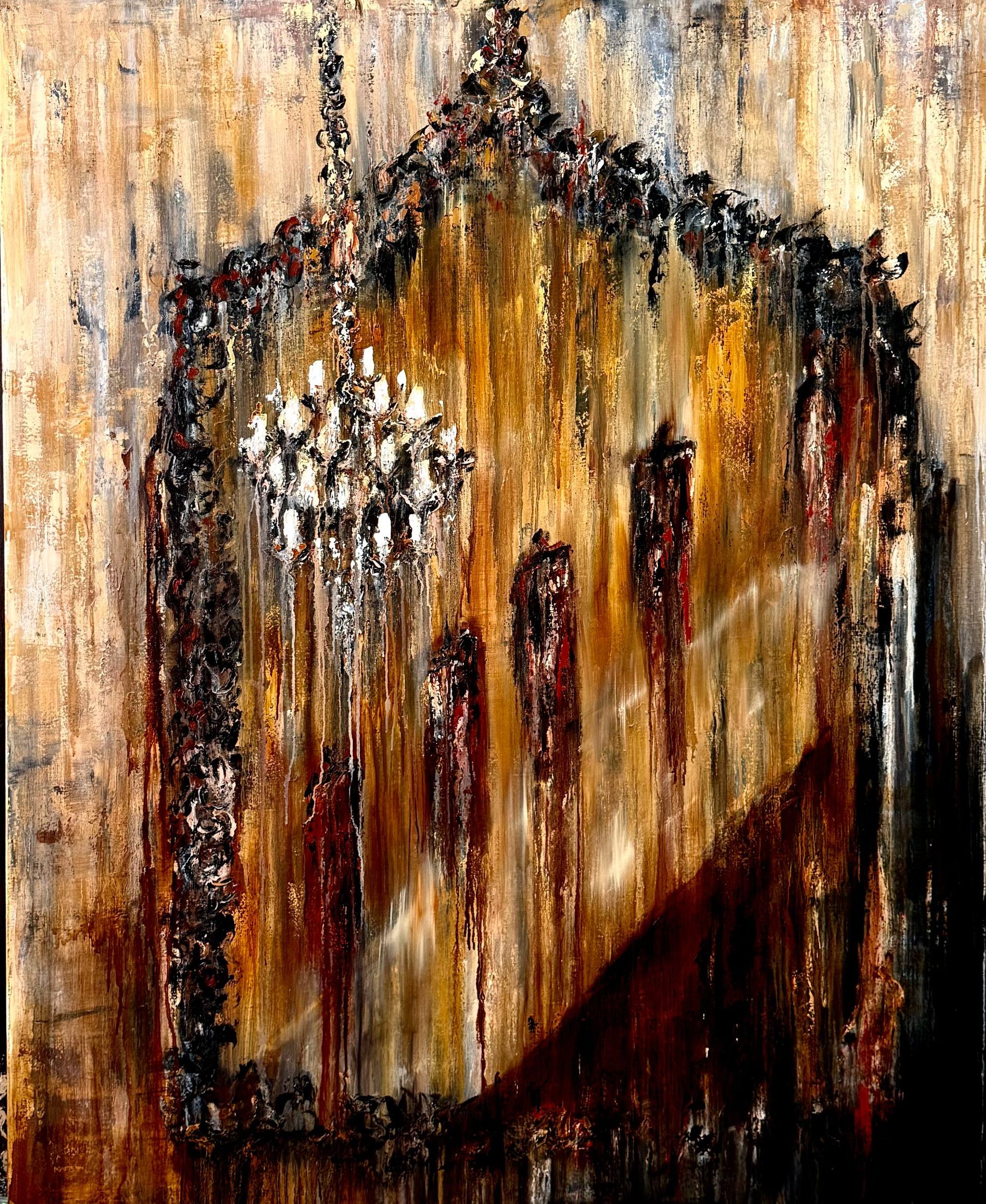 Белла Новинькова (Картина, живопись - 
                  130 x 150 см) Отражения