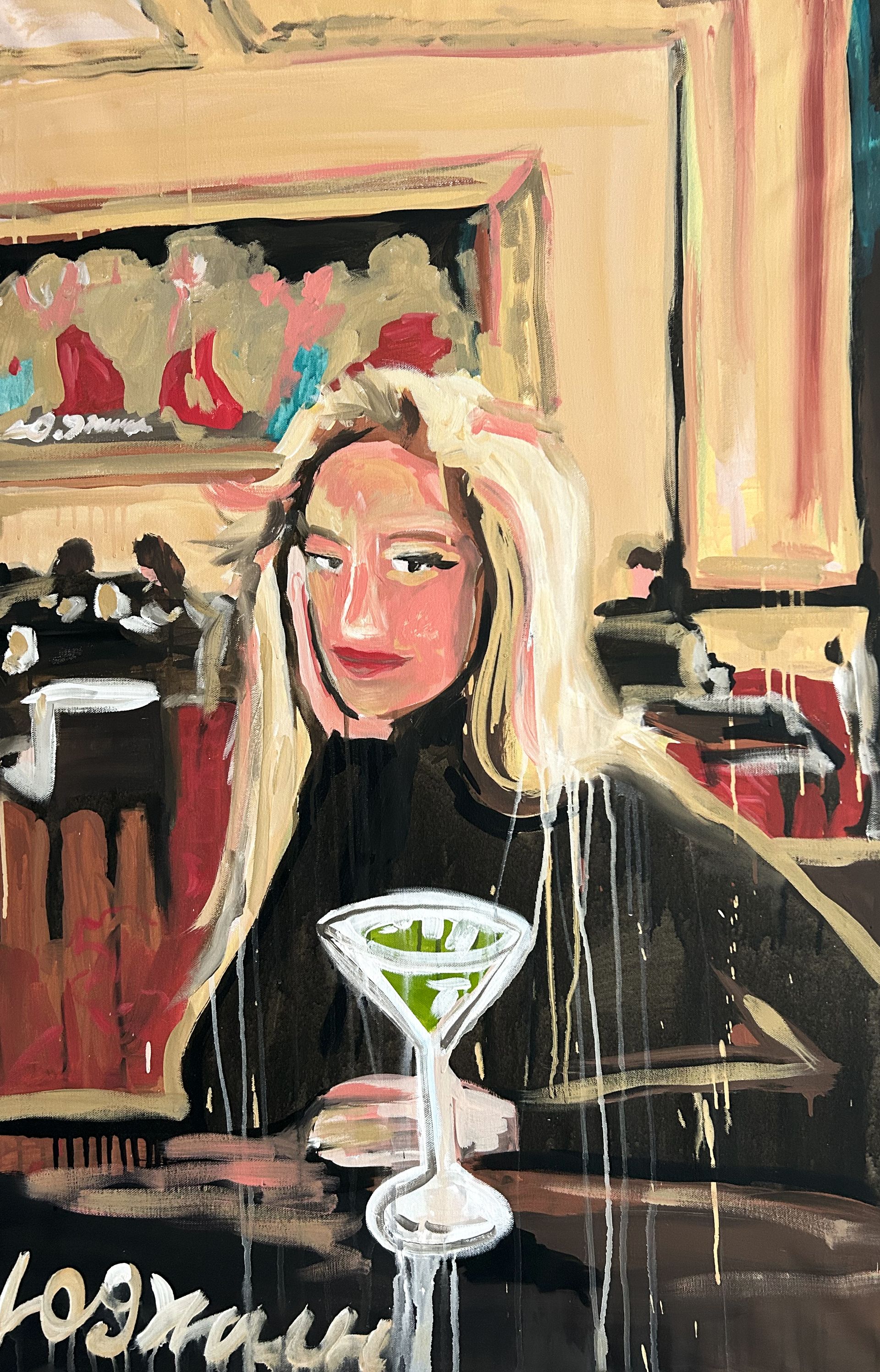 Юджин (Картина, живопись - 
                  80 x 120 см) Девушка