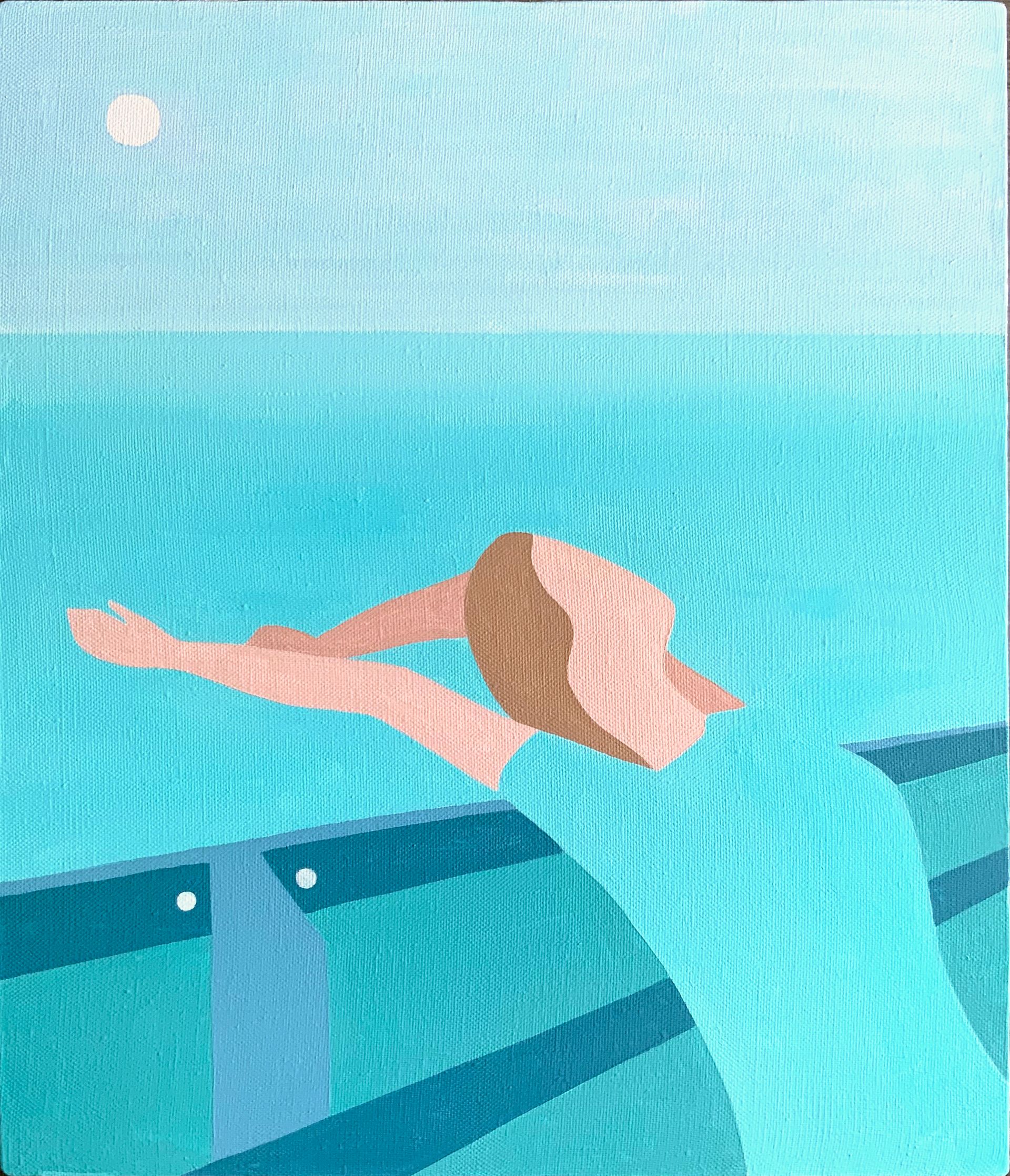 Наталья Чобанян (Картина, живопись - 
                  60 x 70 см) Море внутри