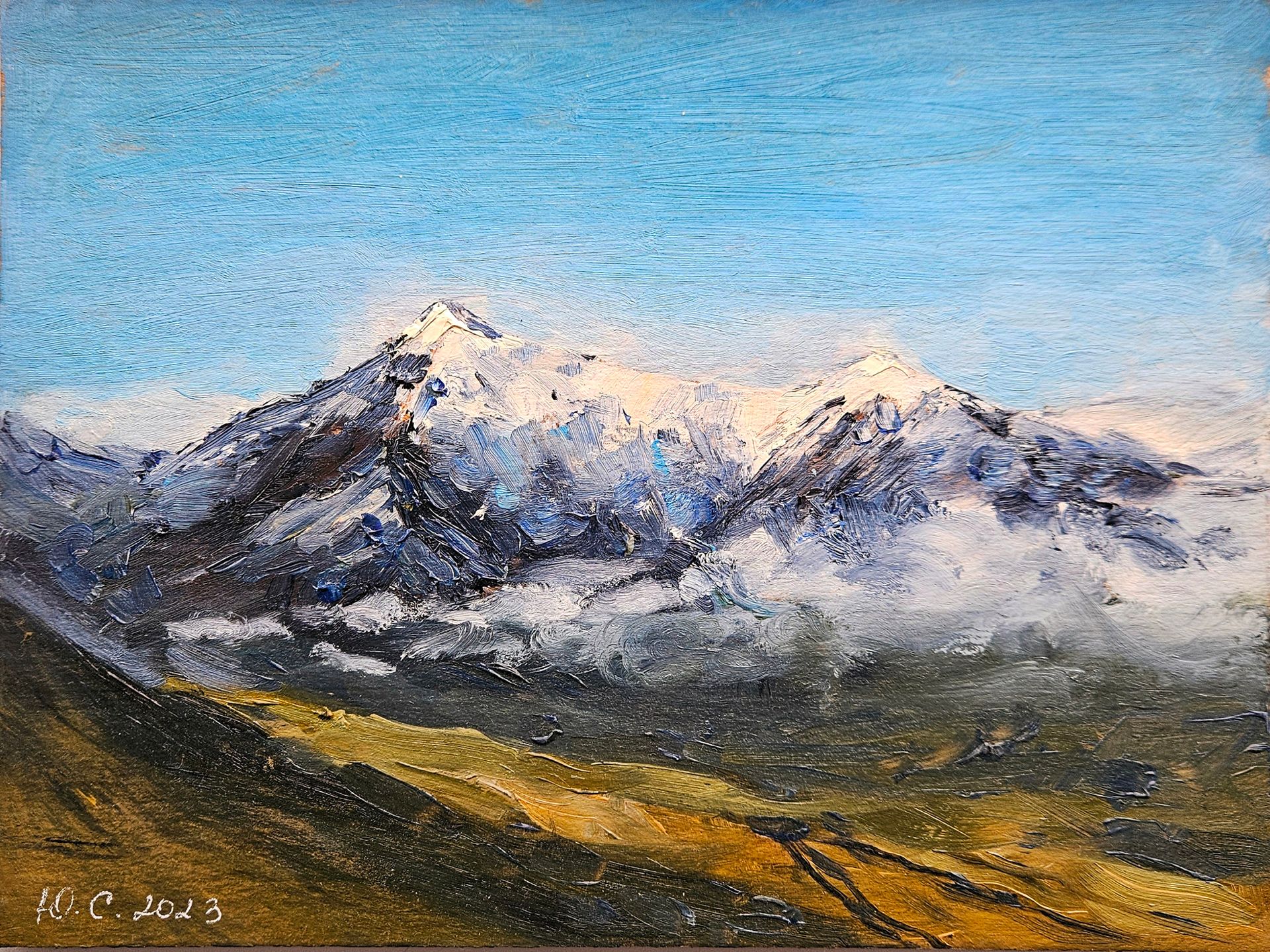 Светлана Юматова (Авторская графика - 
                  24 x 18 см) Красная Поляна