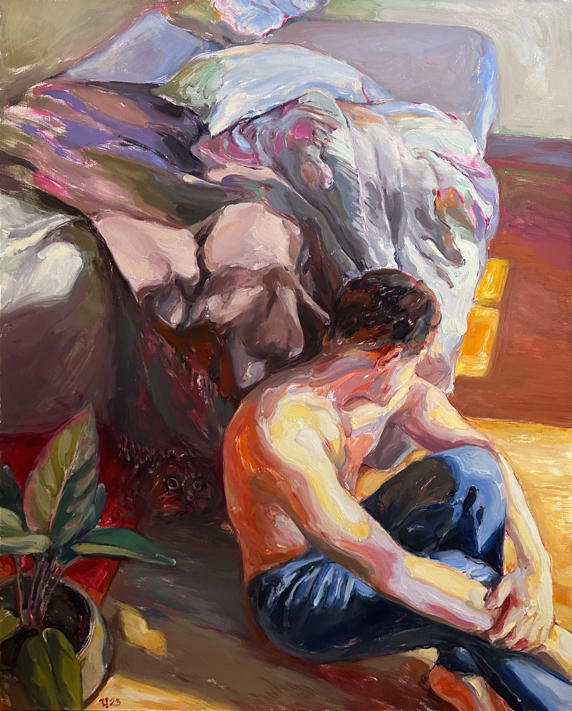 Илья Филатов (Картина, живопись - 
                  90 x 110 см) Лаки