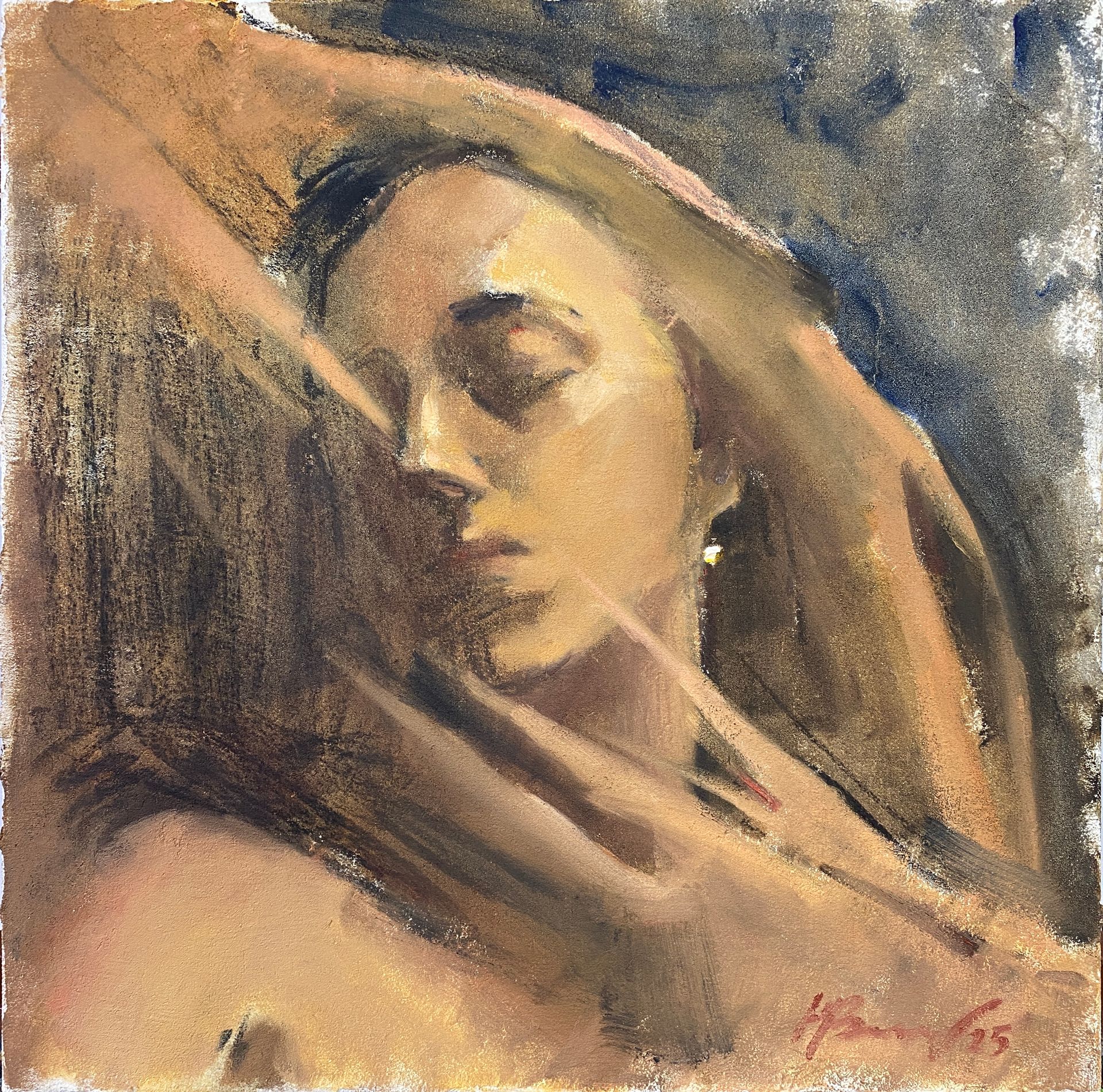 Надежда Воронцова (Картина, живопись - 
                  40 x 40 см) Свет внутри тебя