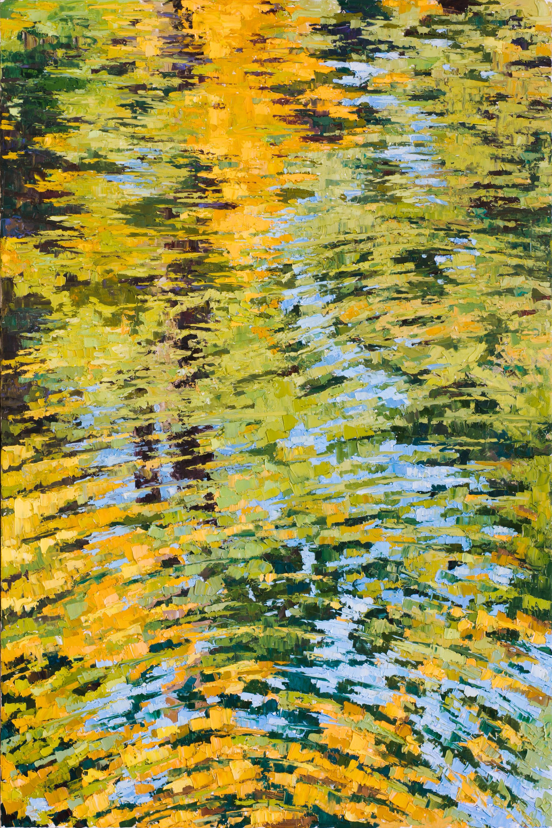 Марианна Чайка (Картина, живопись - 
                  120 x 180 см) Отражение I