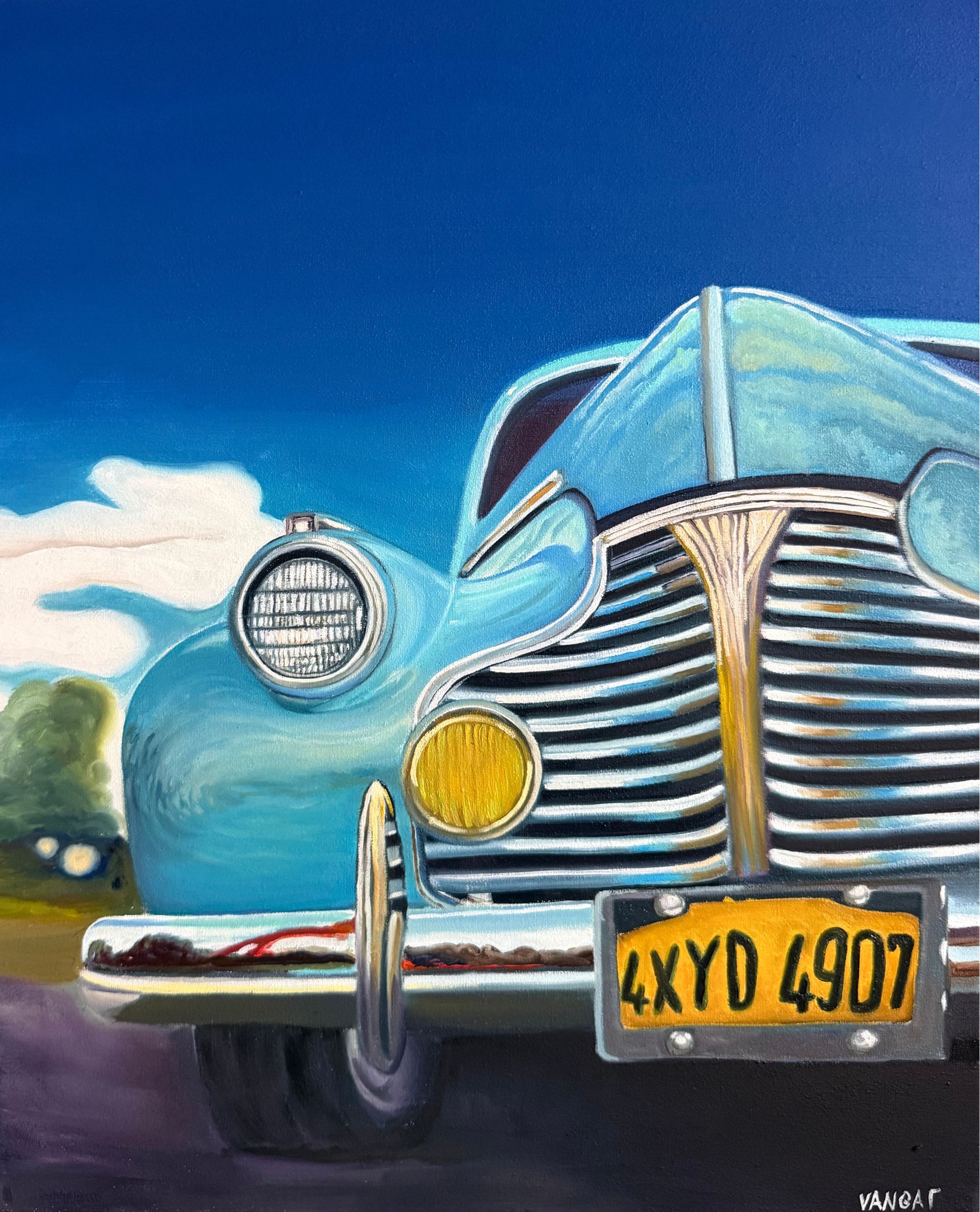 Иван Гарбузов (Картина, живопись - 
                  40 x 50 см) Американская мечта