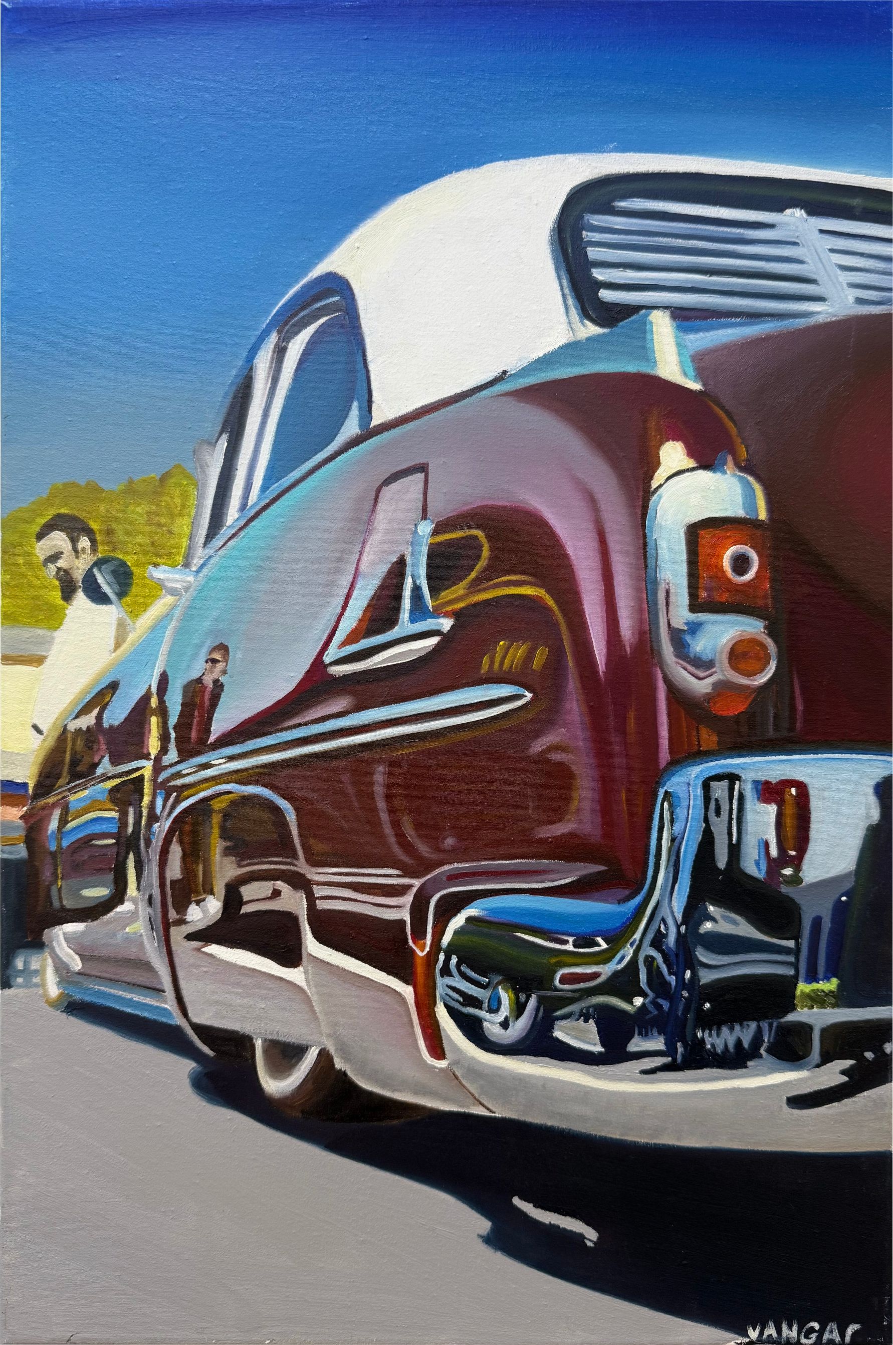 Иван Гарбузов (Картина, живопись - 
                  40 x 60 см) Отражение эпохи