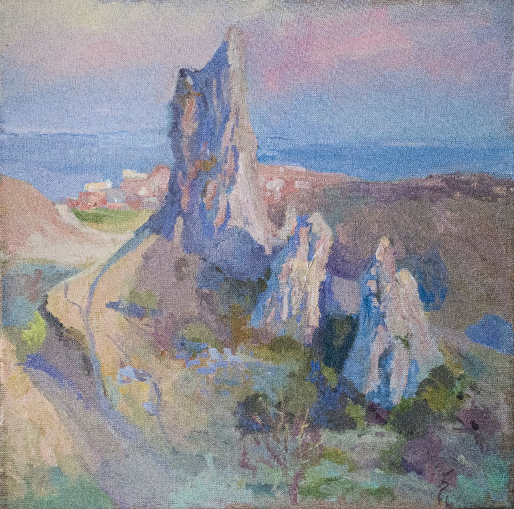 Галина Третьякова (Картина, живопись - 
                  40 x 40 см) Три сестры