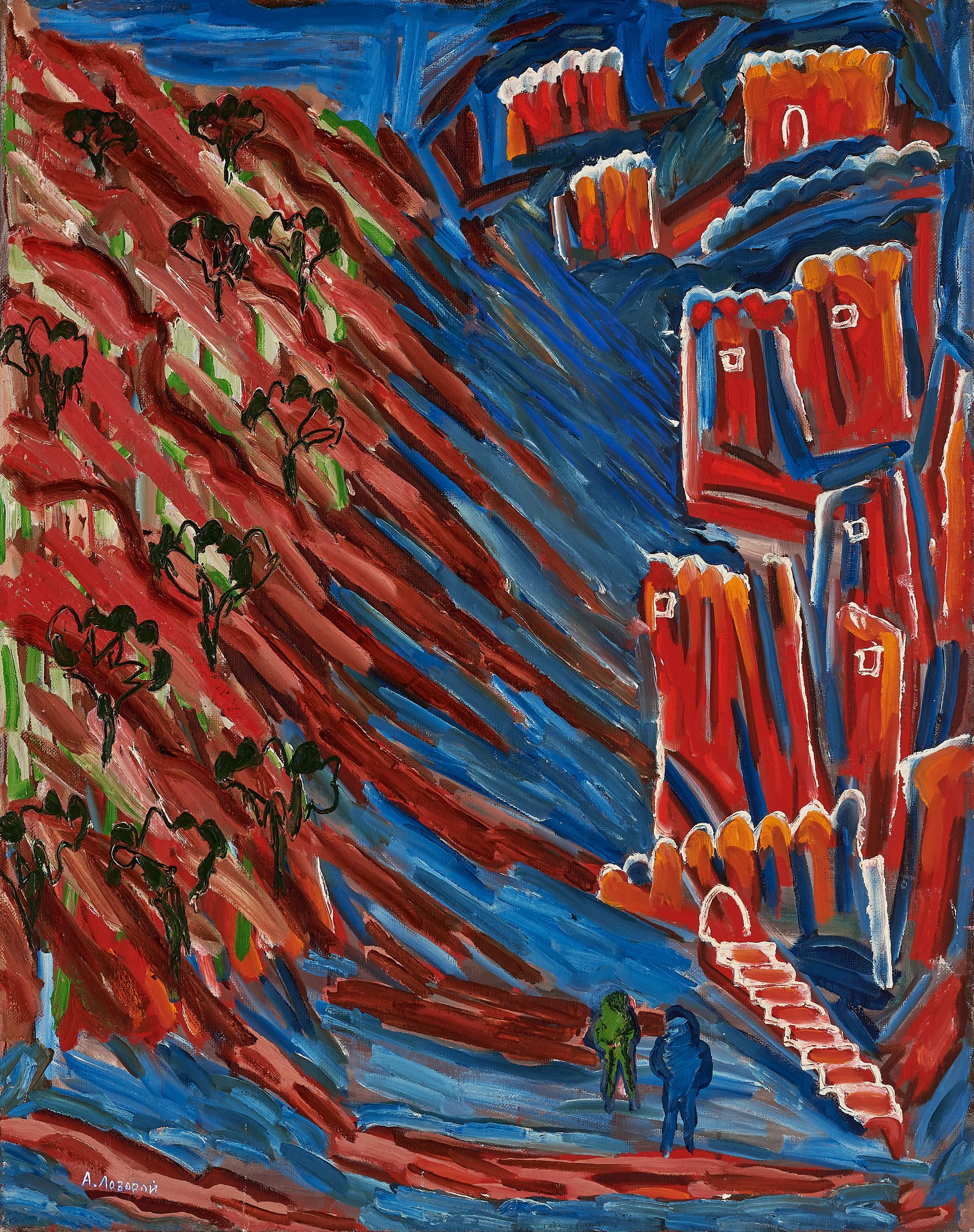 Александр Лозовой (Картина, живопись - 
                  73 x 92 см) Испания
