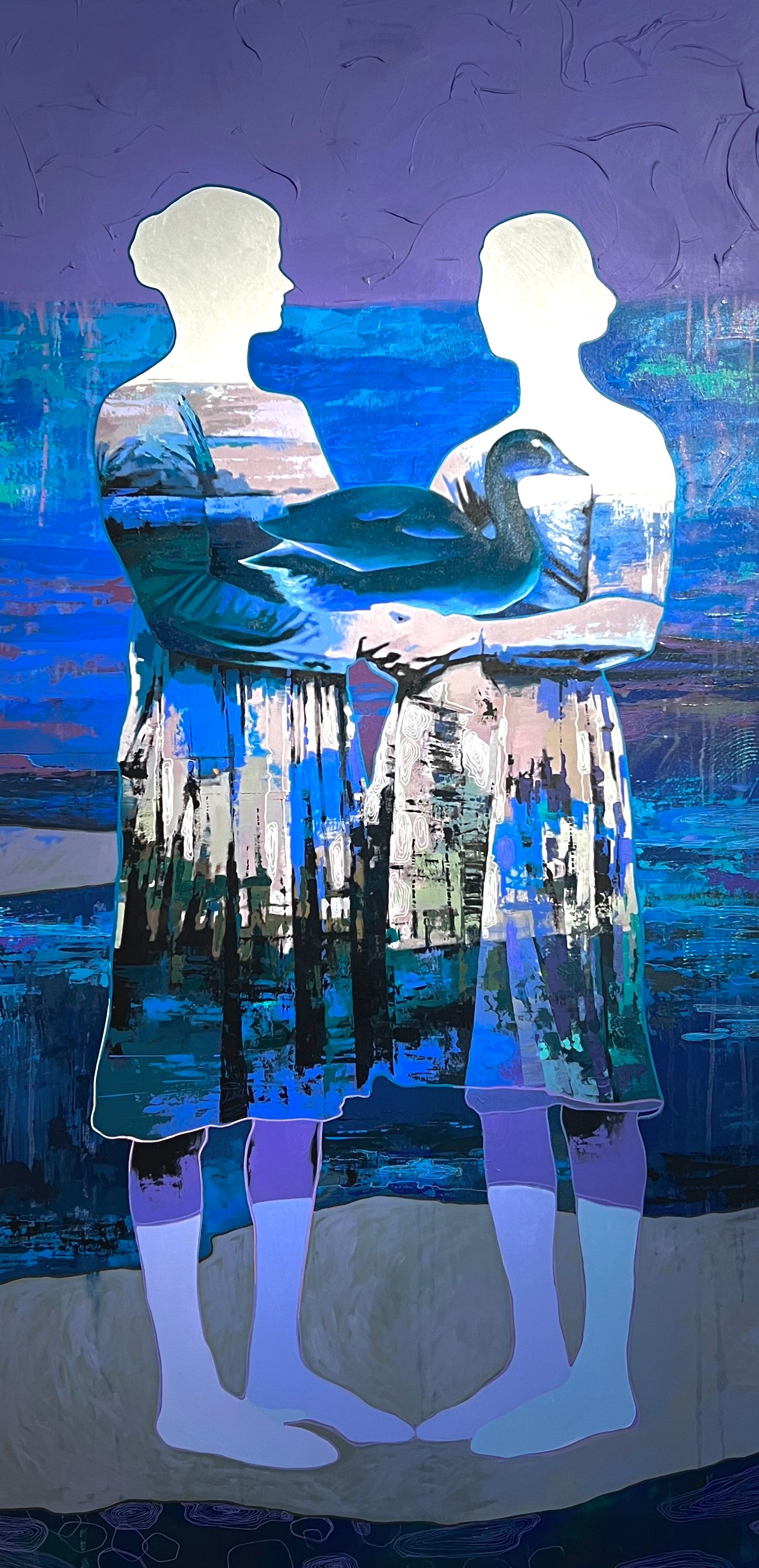 Елизавета Пугачева (Картина, живопись - 
                  100 x 200 см) Гармония