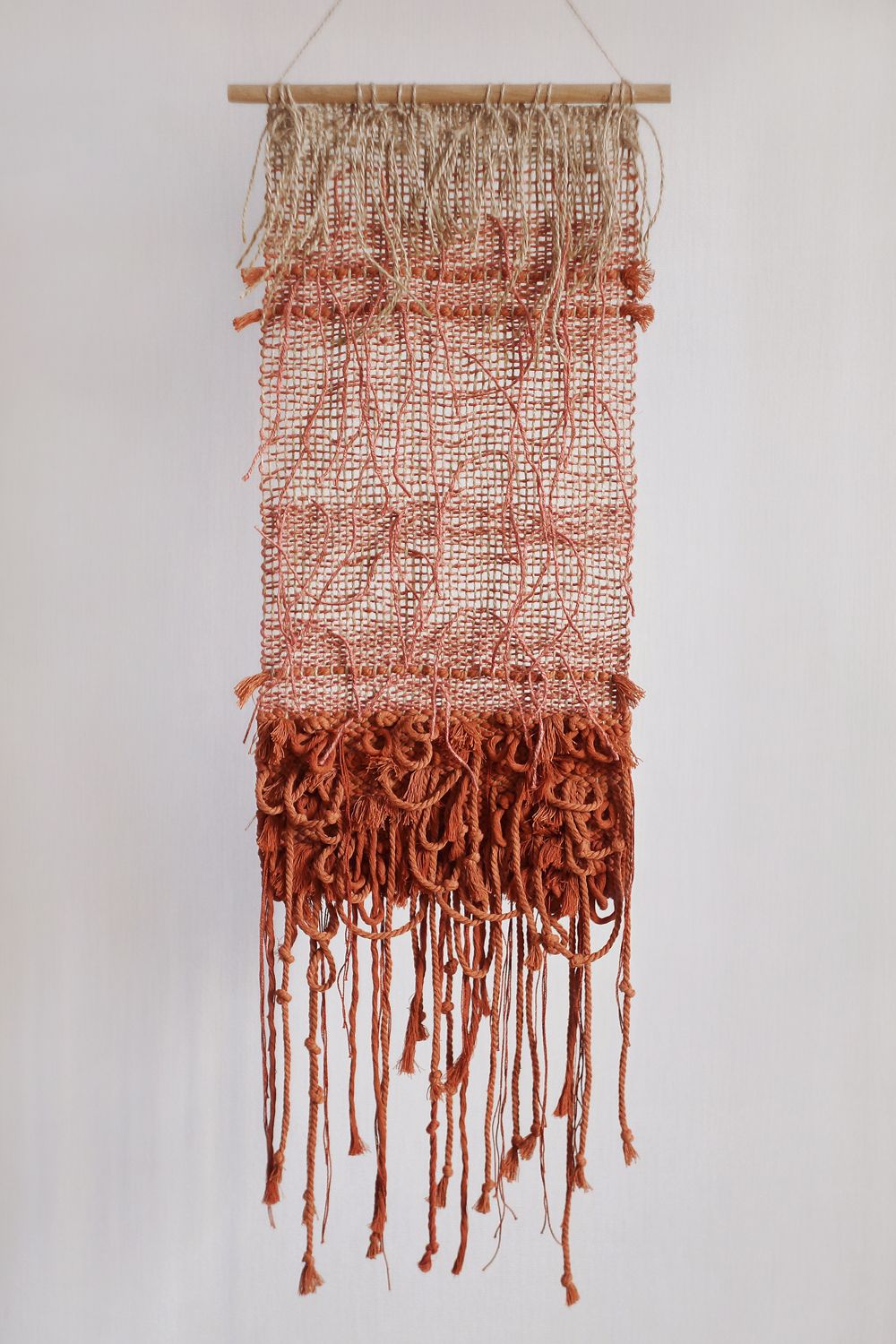 Ирен Мусина (Объект - 
                  33.5 x 93 см) Weaving Printer needs a Break