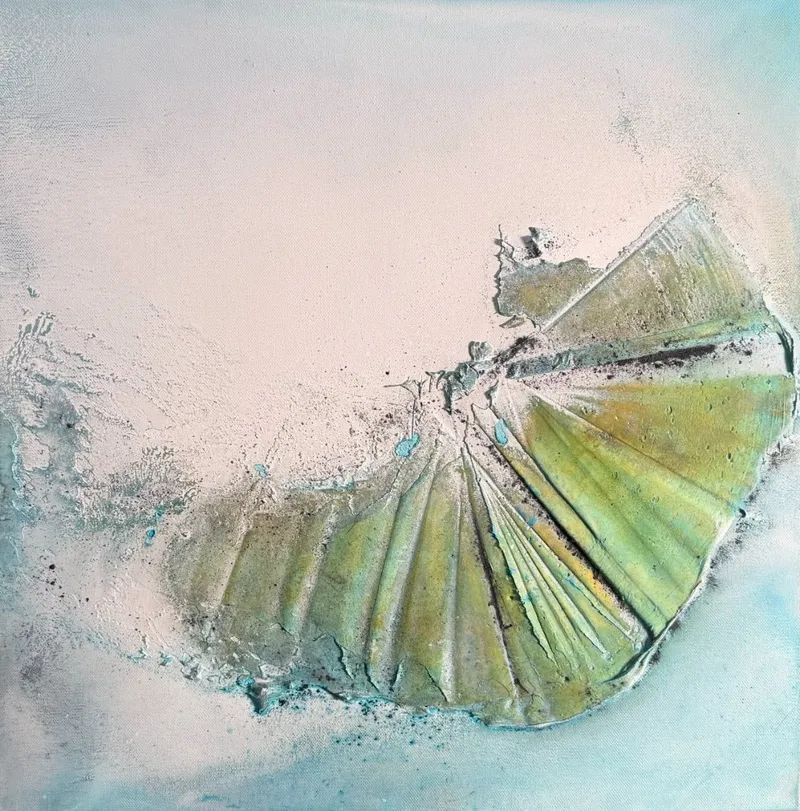 Елена Кашицына (Картина, живопись - 
                  50 x 50 см) Лагуна 3