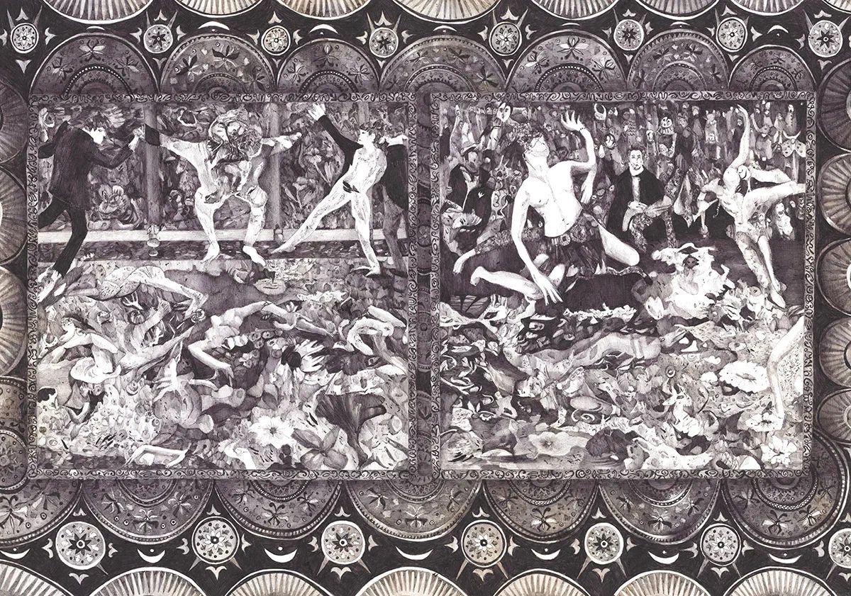 Ева Шорина (Графика цифровая (принты) - 
                  40 x 30 см) Открытка "O.Капри"