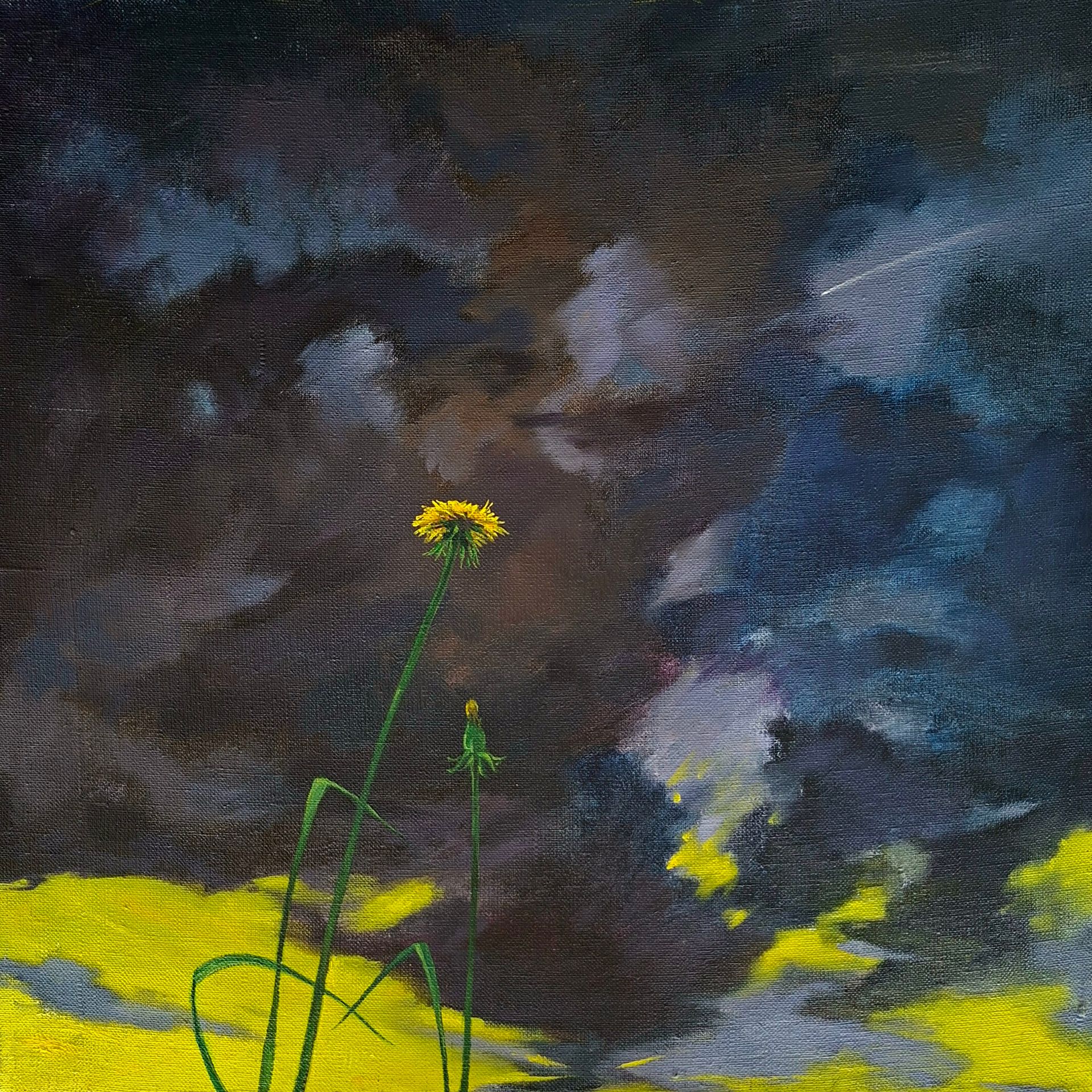 Ева Аракчеева (Картина, живопись - 
                  40 x 40 см) Двое