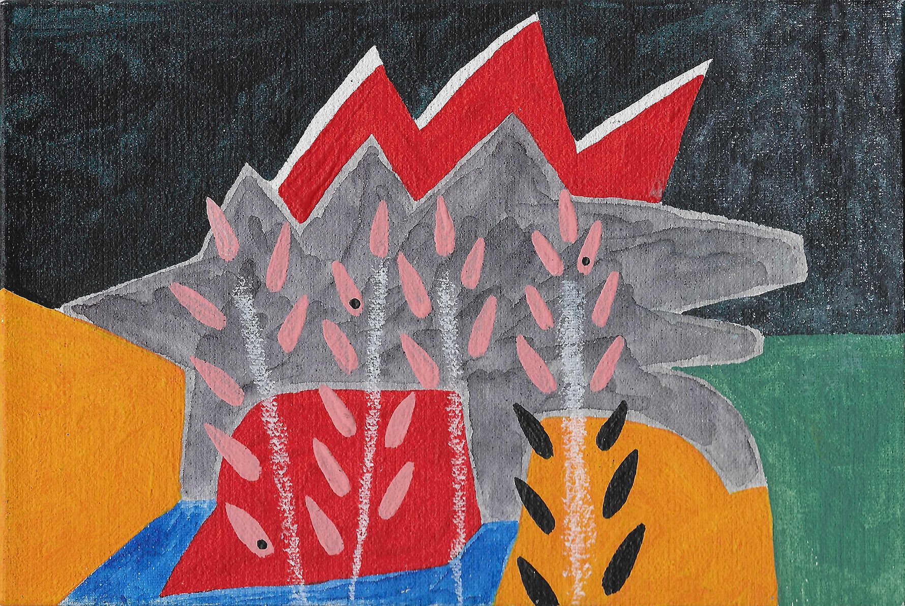 Лена Романовская (Авторская графика - 
                  27 x 21.5 см) Процветание