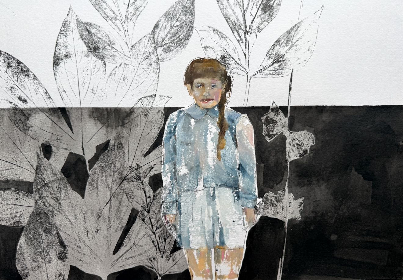 Инна Сумина (Графика печатная - 
                  41.8 x 29.6 см) Это было давно, это было вчера