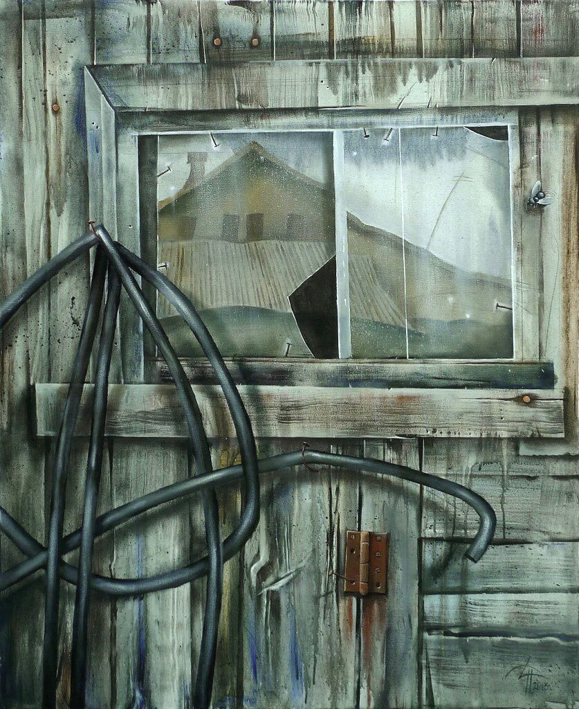 Динара Хёртнагль (Картина, живопись - 
                  80 x 100 см) Отражение
