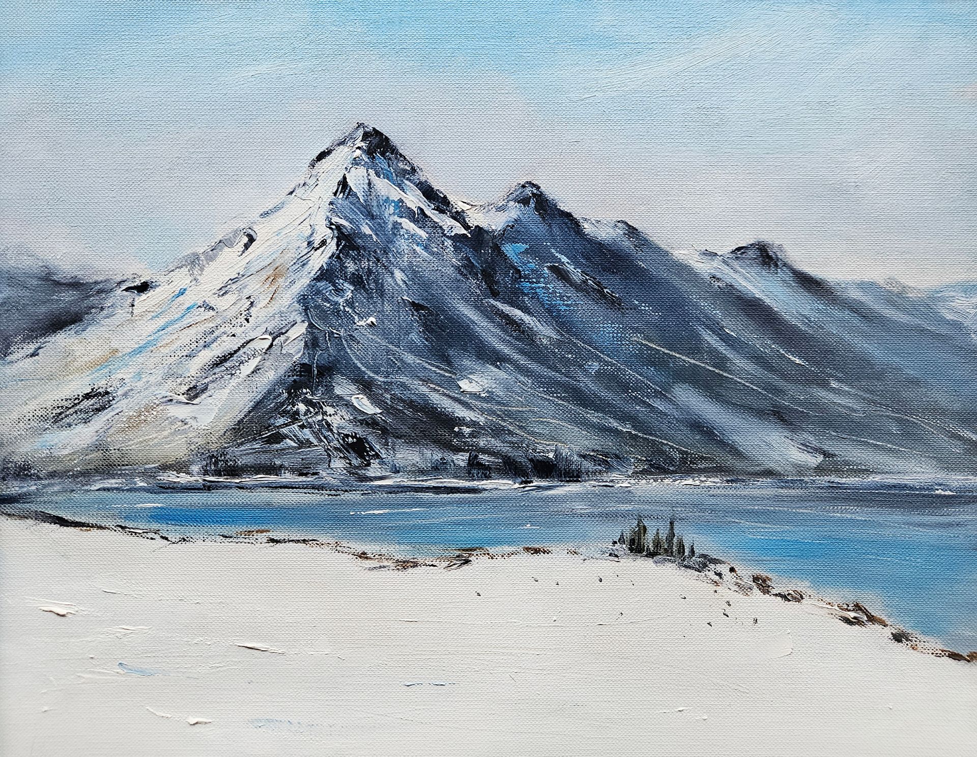 Светлана Юматова (Авторская графика - 
                  30 x 23 см) Остановимся здесь!