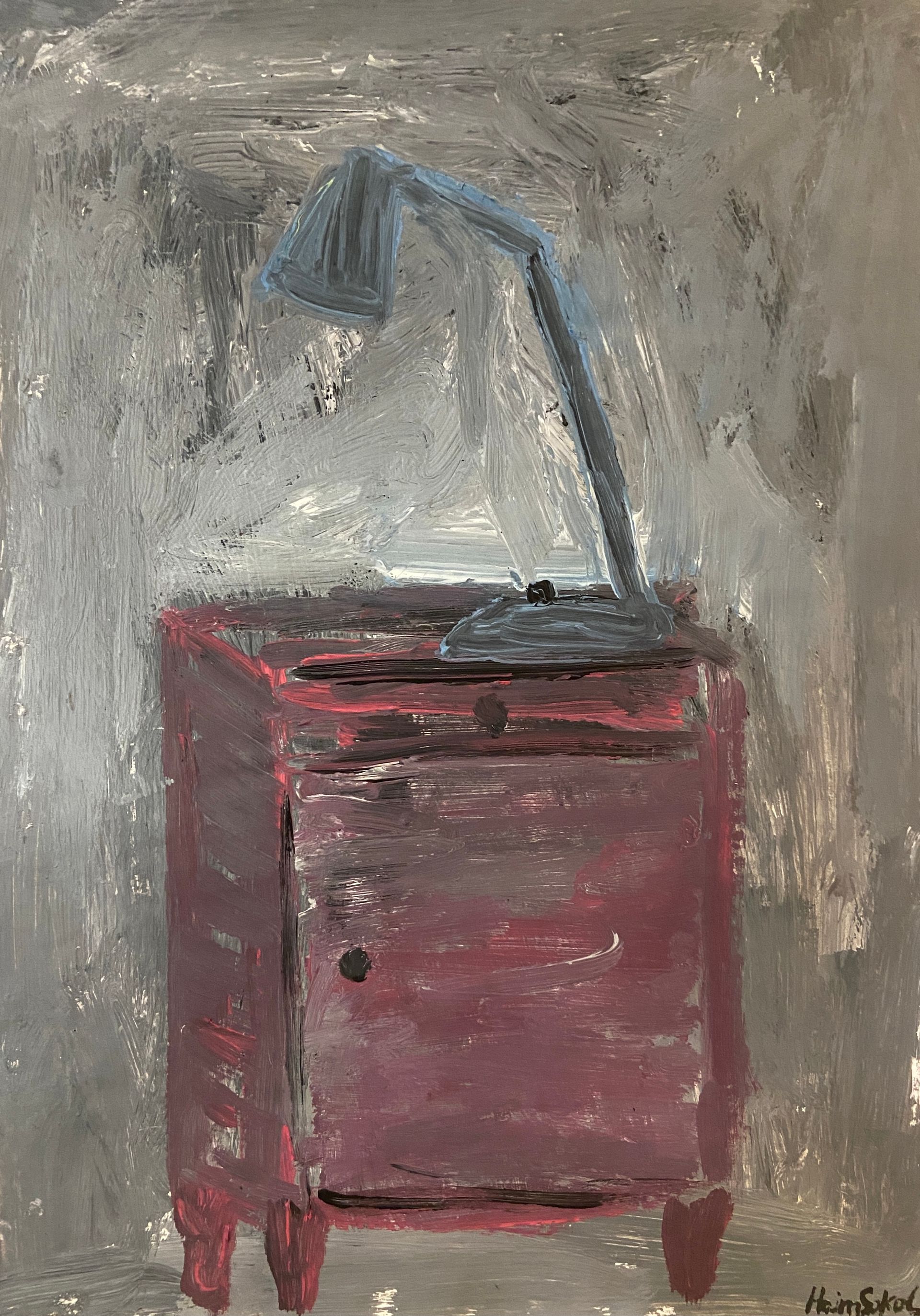 Хаим Сокол (Авторская графика - 
                  30 x 42 см) Без названия