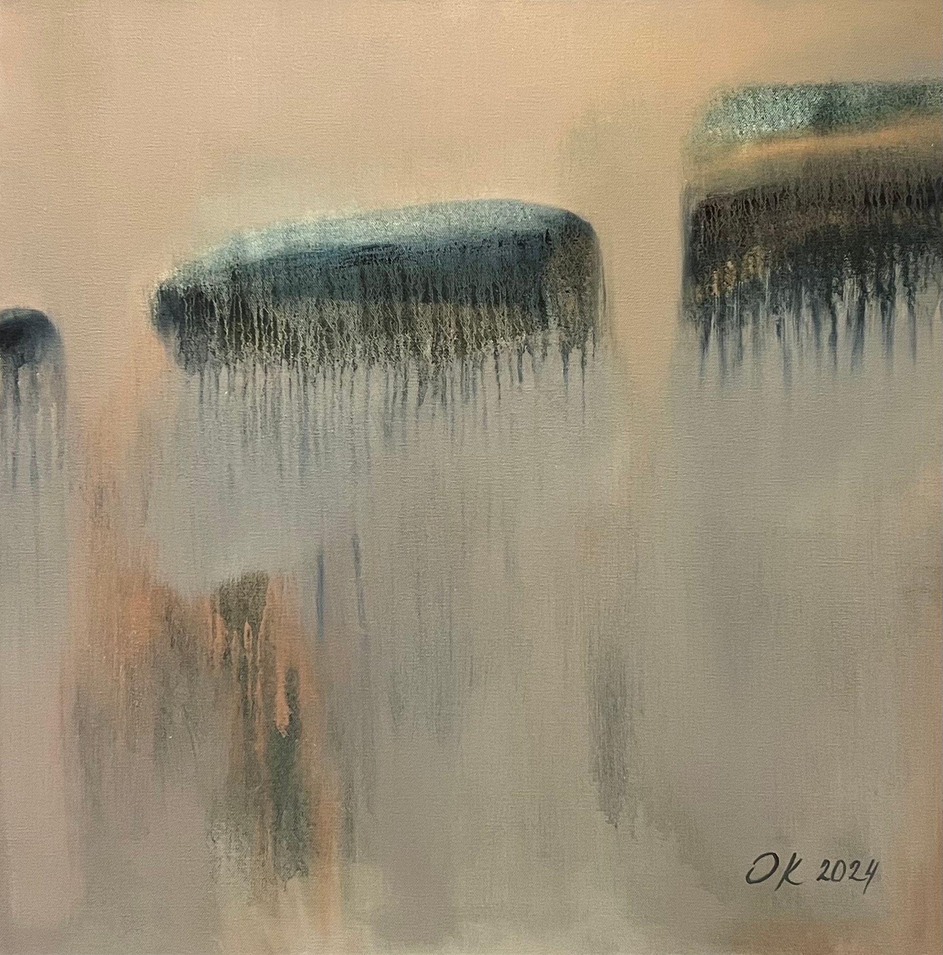 Ольга Кожевникова (Картина, живопись - 
                  60 x 60 см) Сумерки 1