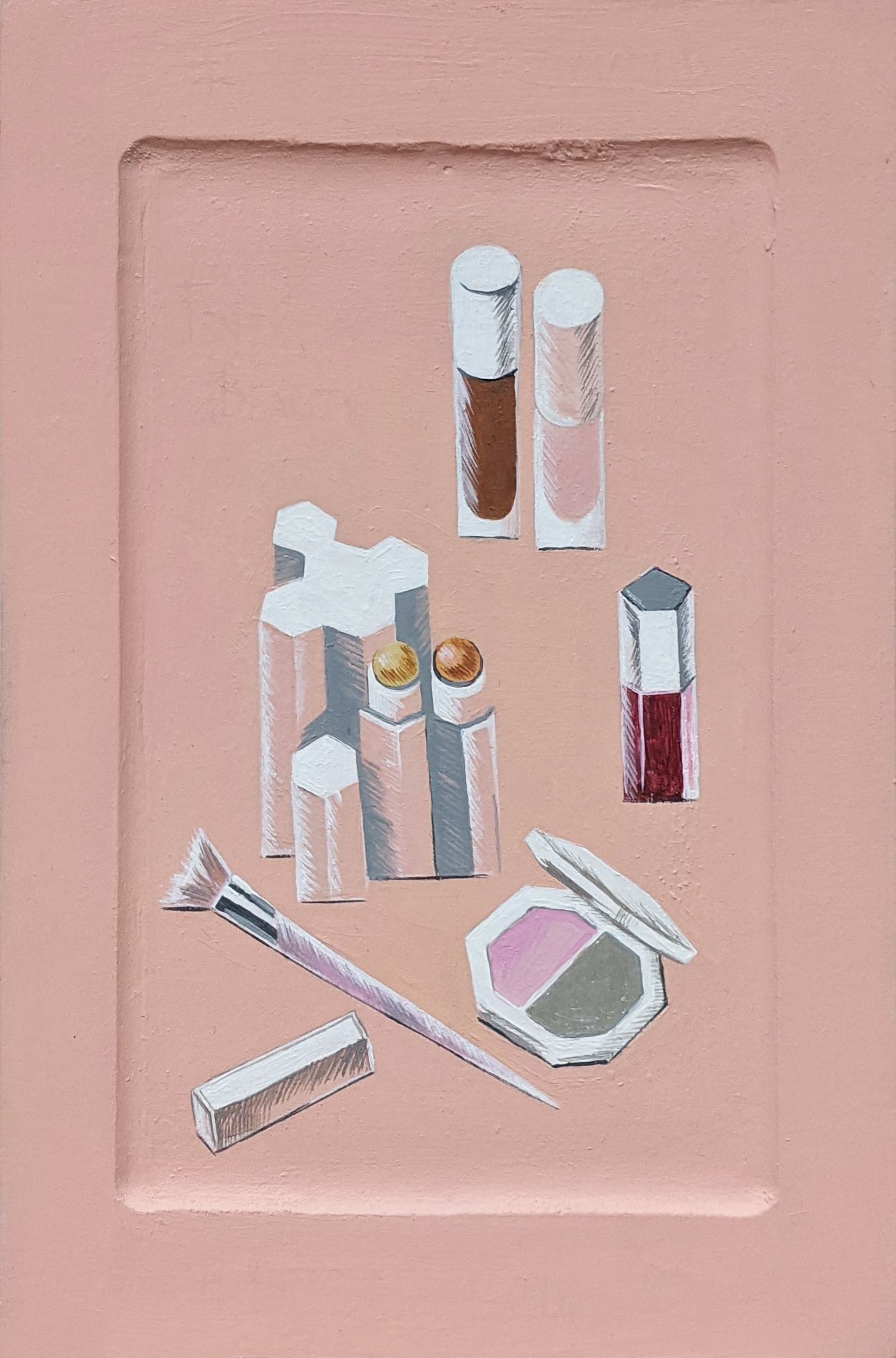 Алёна Федоткина (Картина, живопись - 
                  20 x 30 см) Fenty Beauty Icon