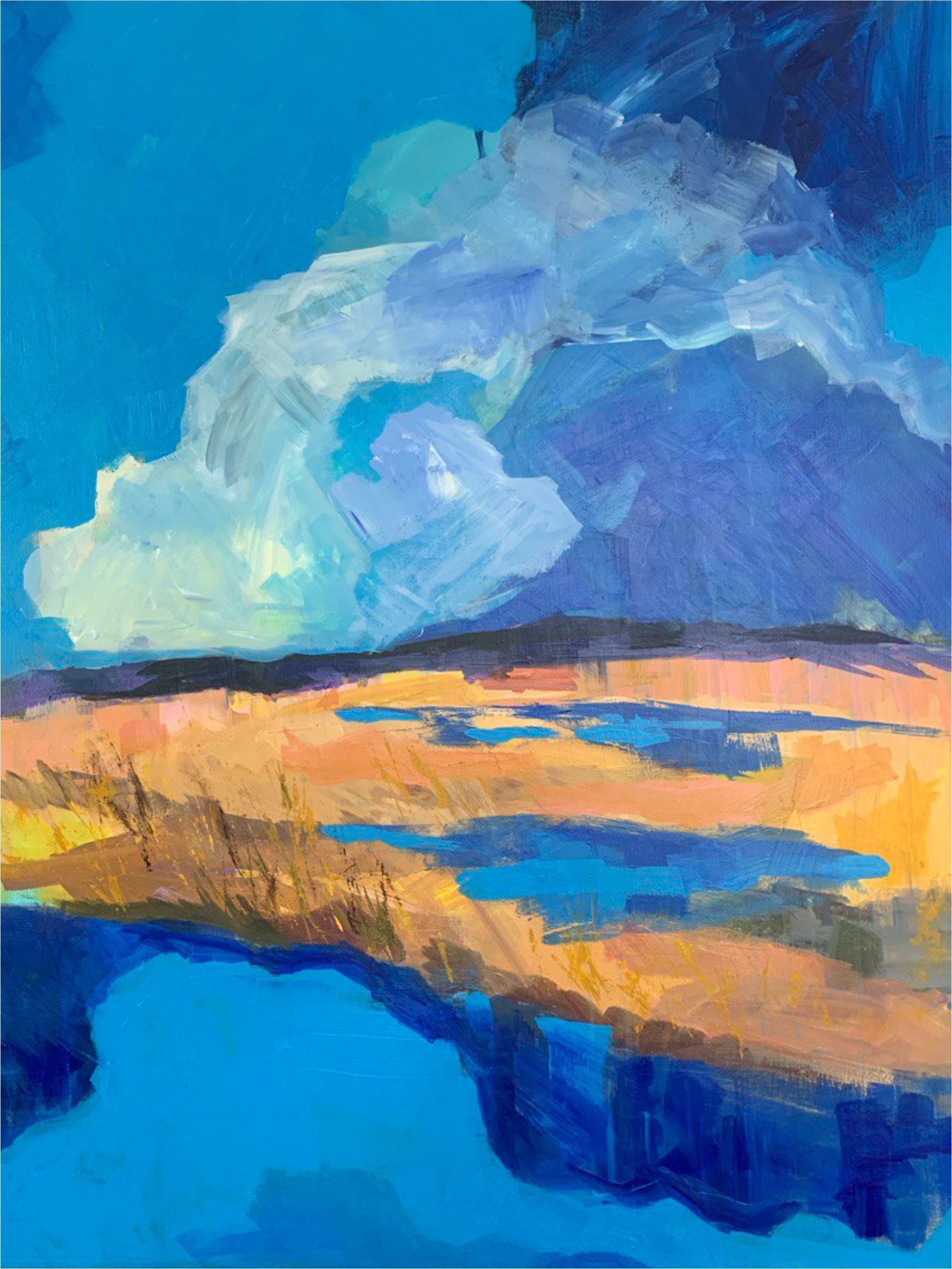 Кошукова Юлия (Картина, живопись - 
                  80 x 100 см) Отражение
