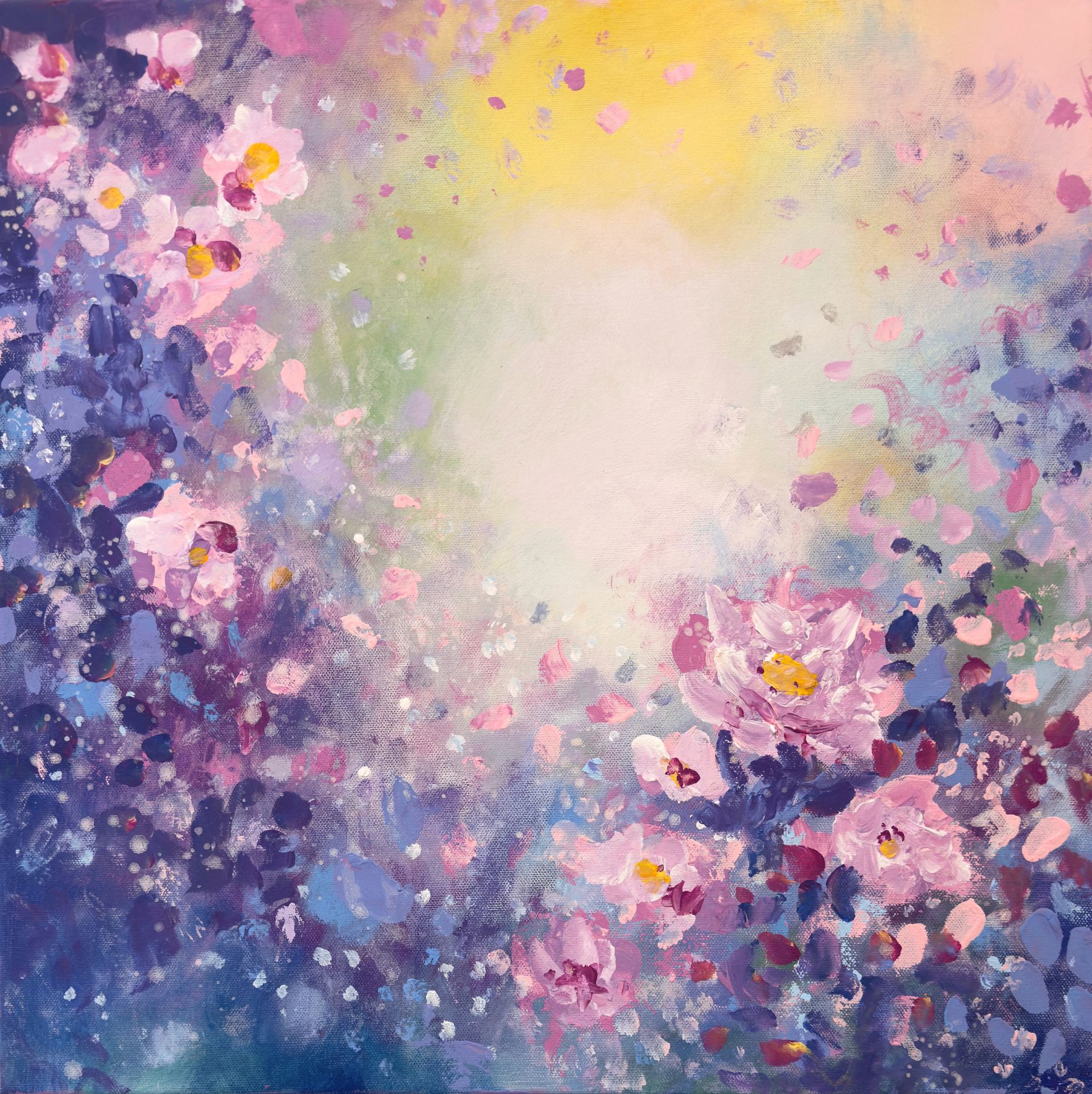 Анна Ганина (Картина, живопись - 
                  50 x 50 см) Supernova