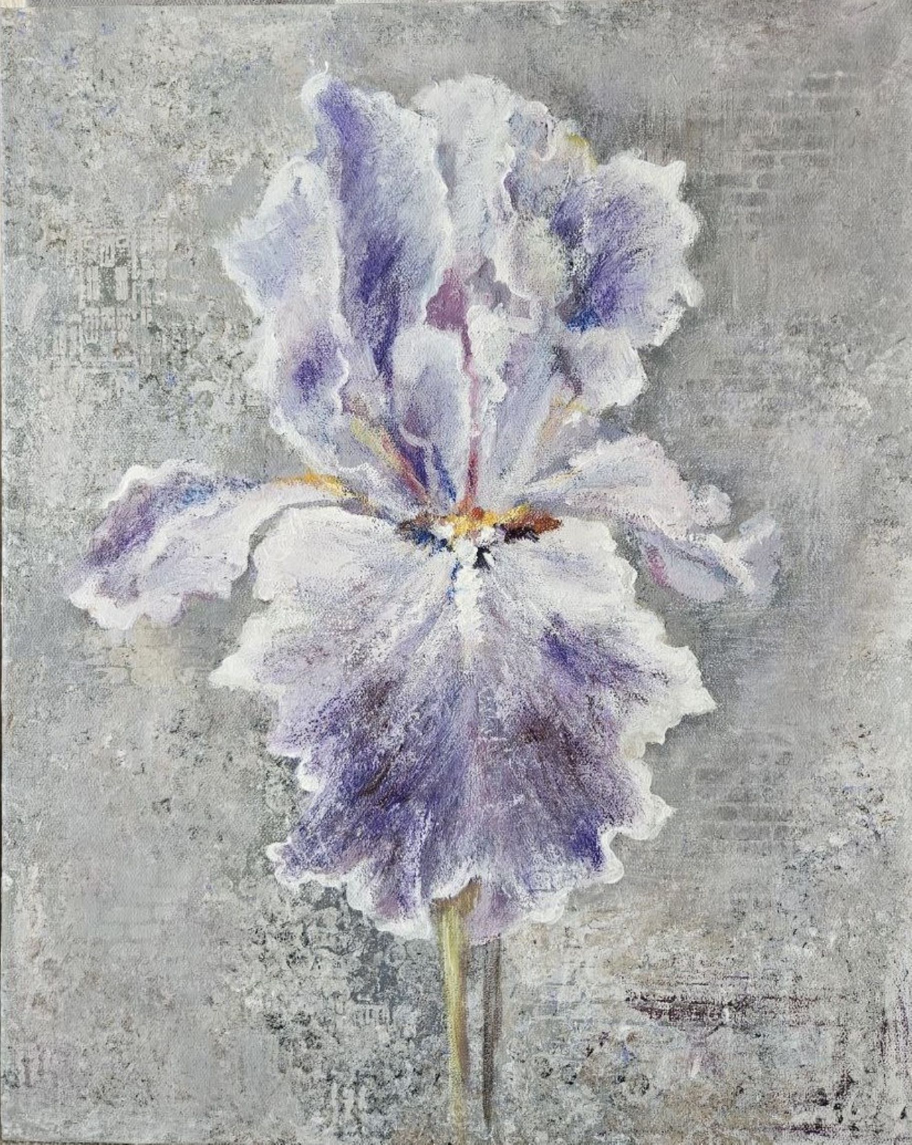 Людмила Пономарева (Картина, живопись - 
                  40 x 50 см) Ирис