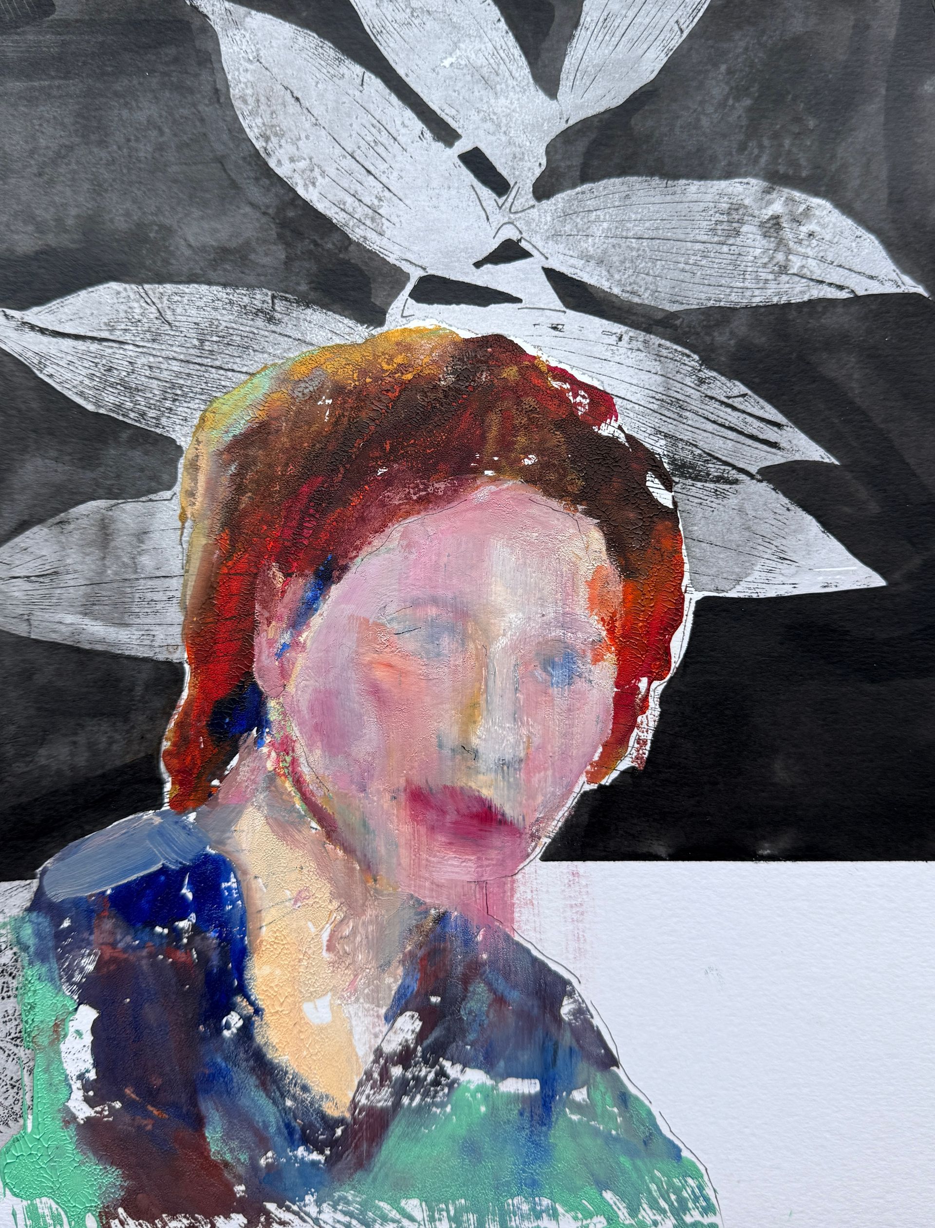 Инна Сумина (Графика печатная - 
                  22.8 x 29.6 см) Это было давно, это было вчера