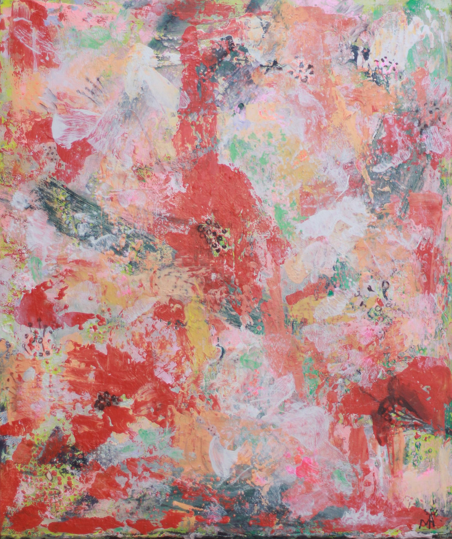 Мария Алдашкова (Картина, живопись - 
                  50 x 60 см) А в душе я цвету