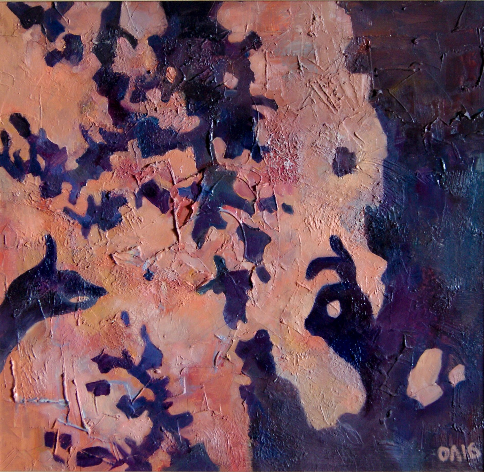 Лера Олейникова (Картина, живопись - 
                  52 x 50 см) Игра