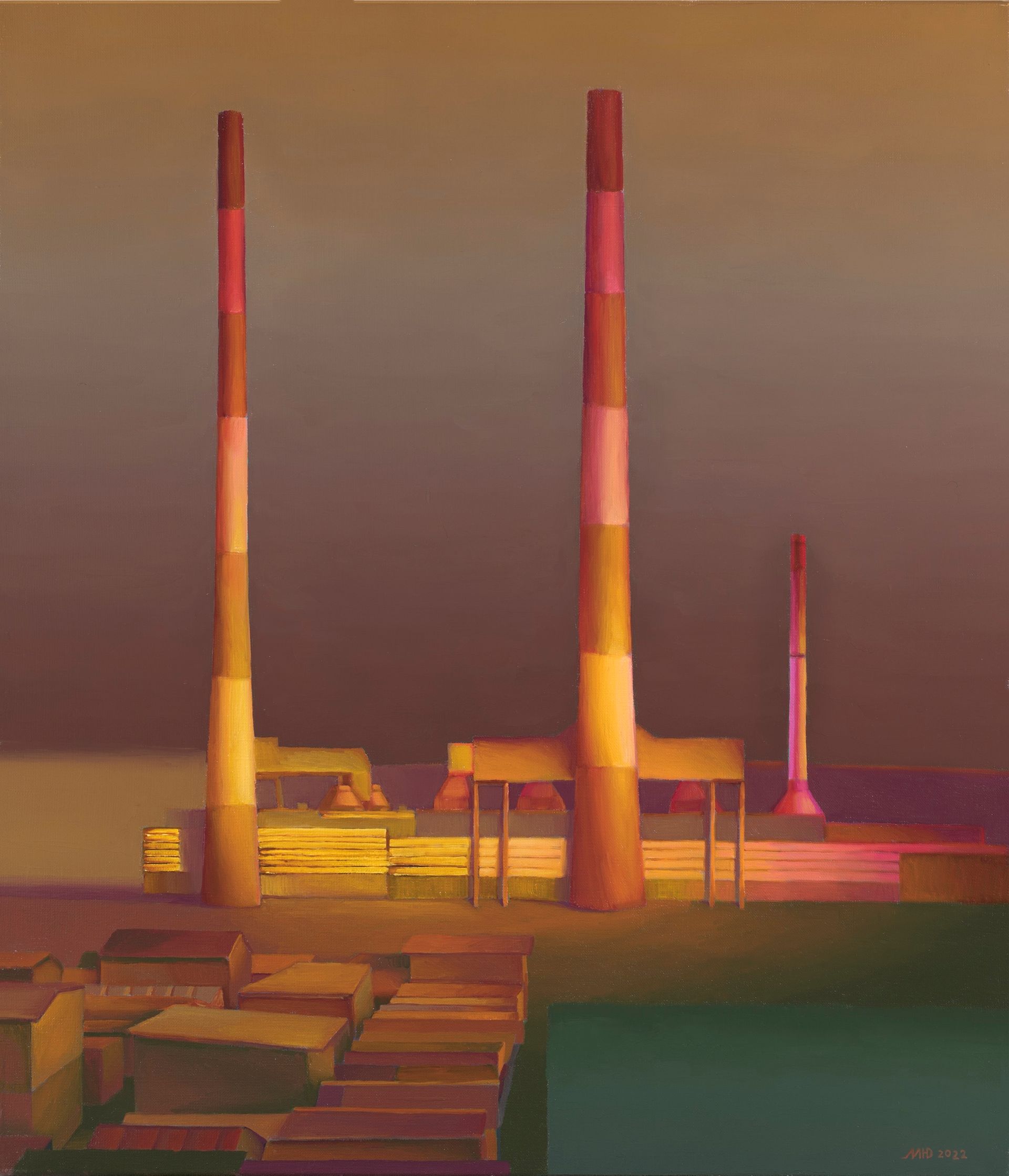 Юлия Малинина (Картина, живопись - 
                  60 x 70 см) Лунный свет