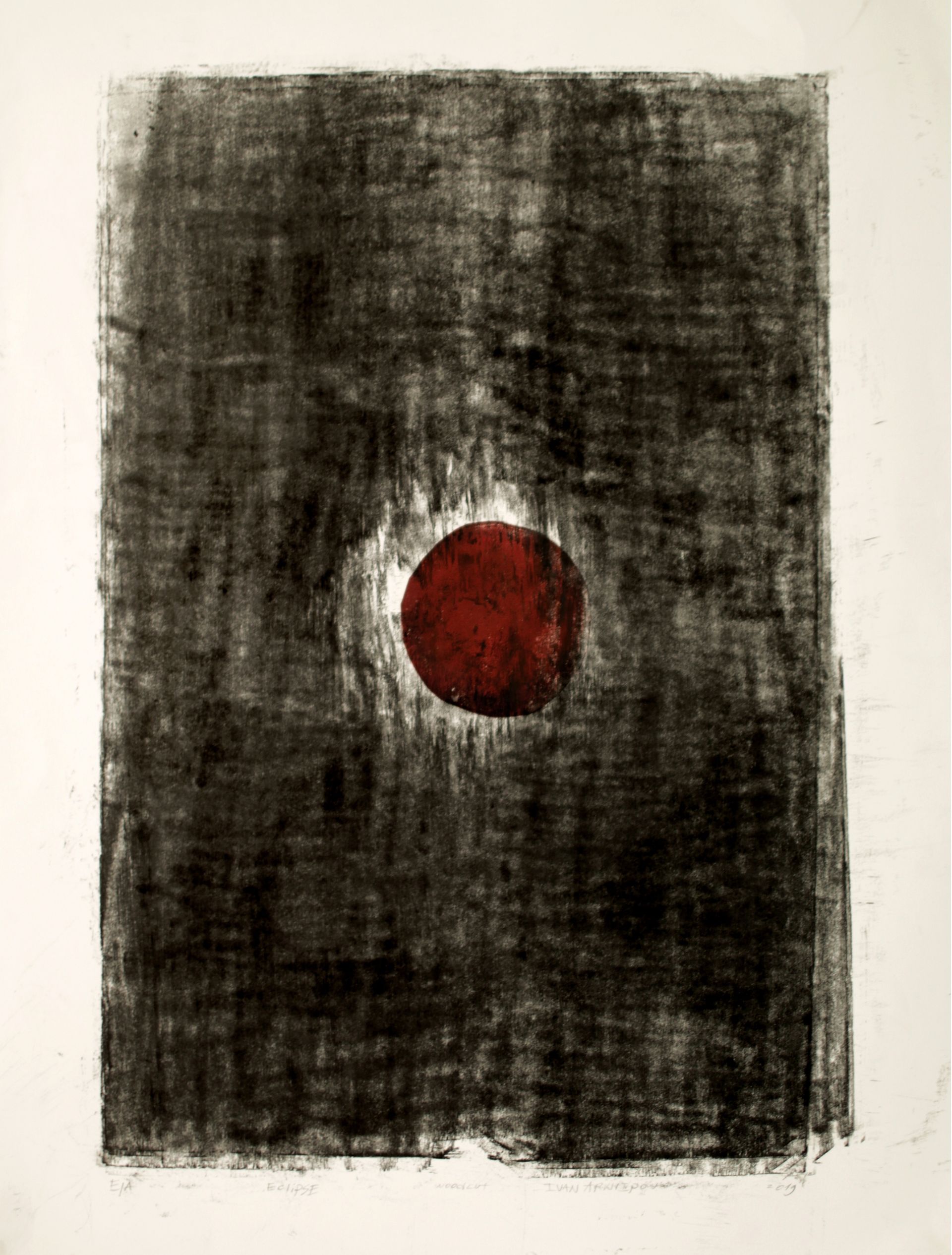 Иван Архипов (Графика печатная - 
                  70 x 90 см) Eclipse