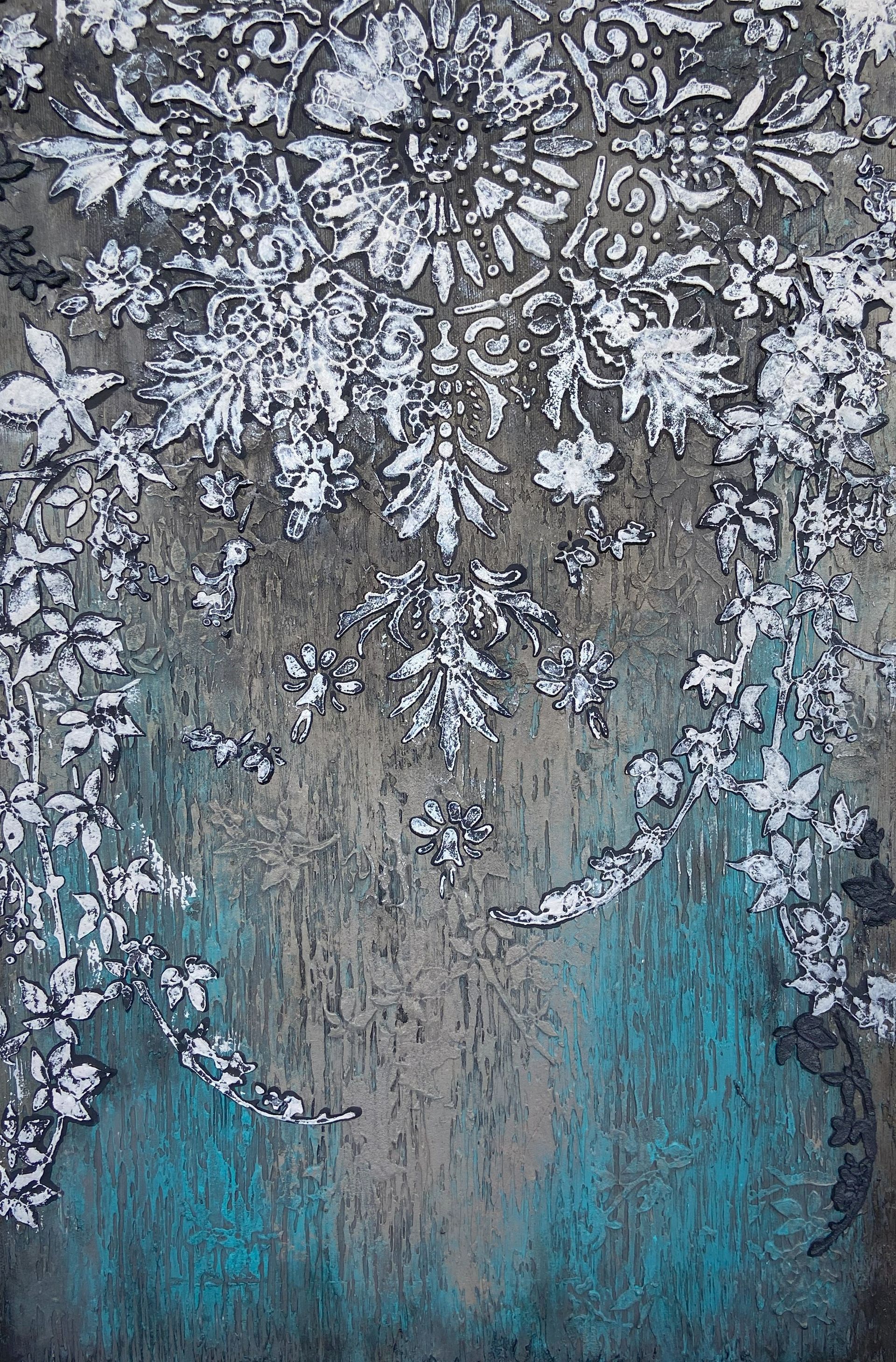 Валентина Егорова (Картина, живопись - 
                  50 x 60 см) Храм Бахарат Мандир