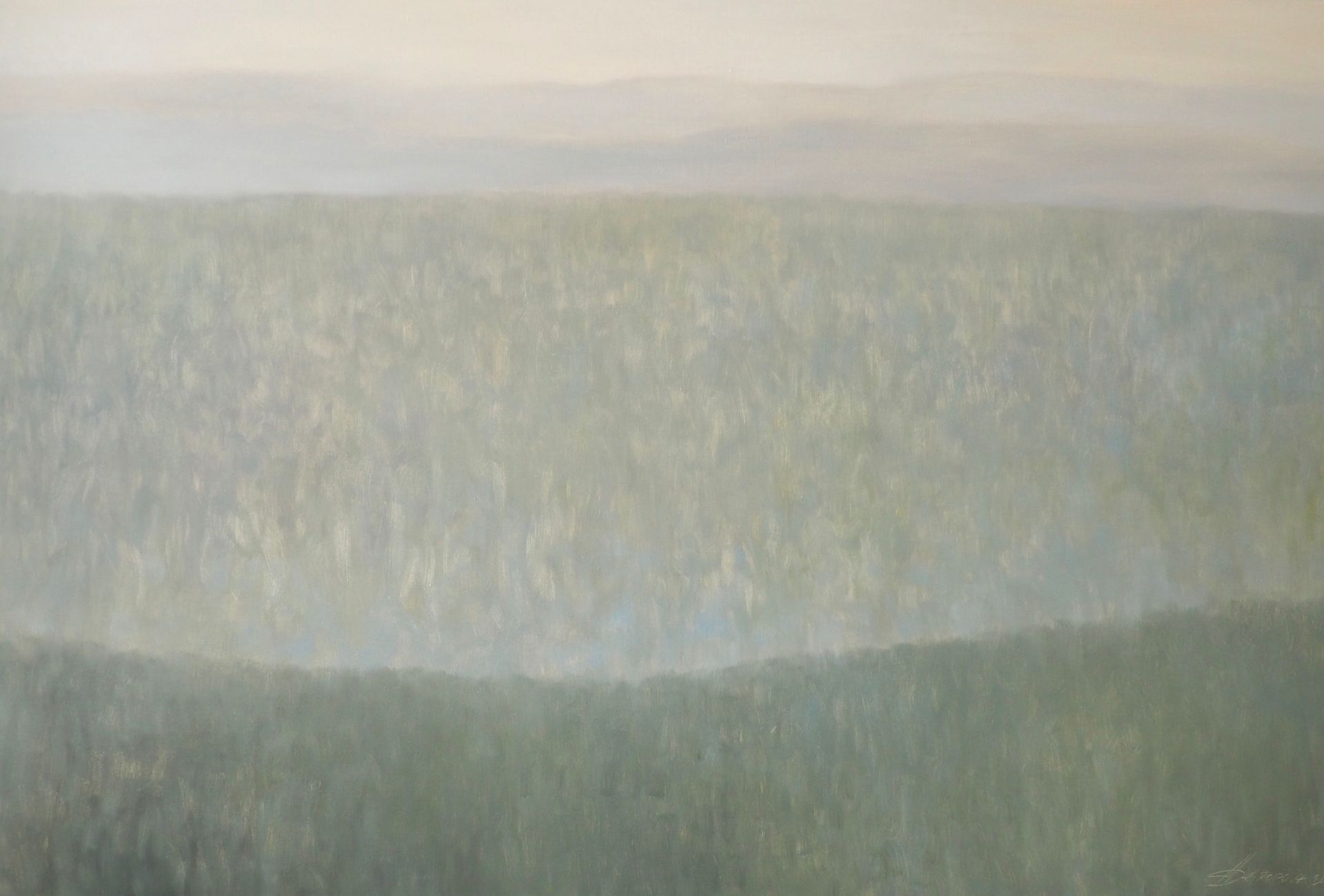 Анастасия Попова (Картина, живопись - 
                  180 x 120 см) Океан леса