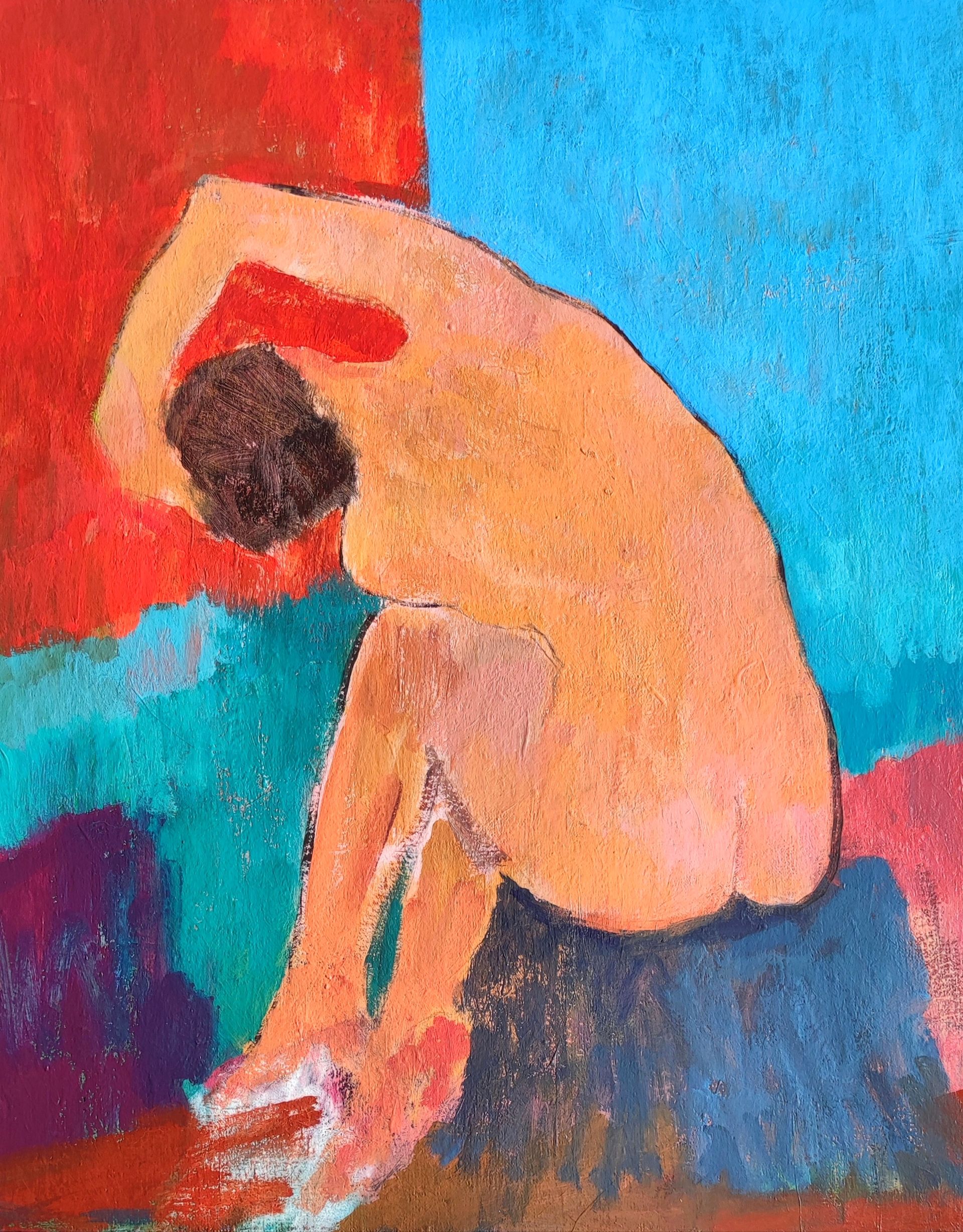 Дарья Петухова (Картина, живопись - 
                  50 x 60 см) Натурщица