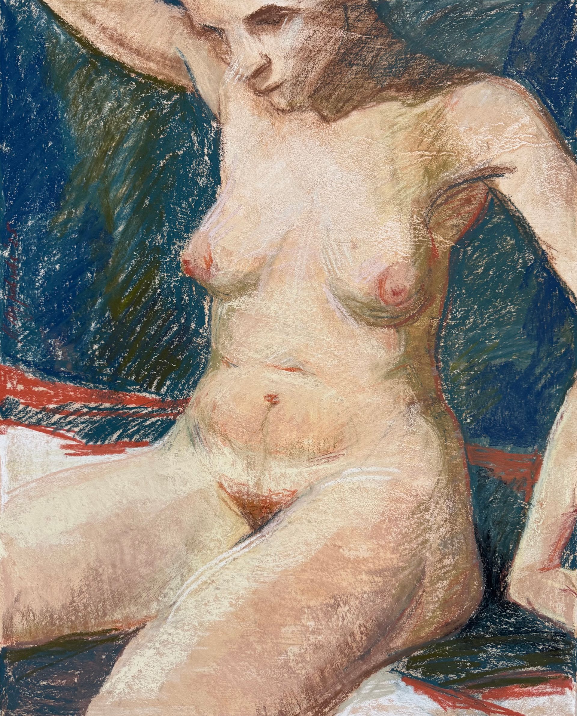 Наталья Журавлева (Авторская графика - 
                  40 x 50 см) Обнаженная 1