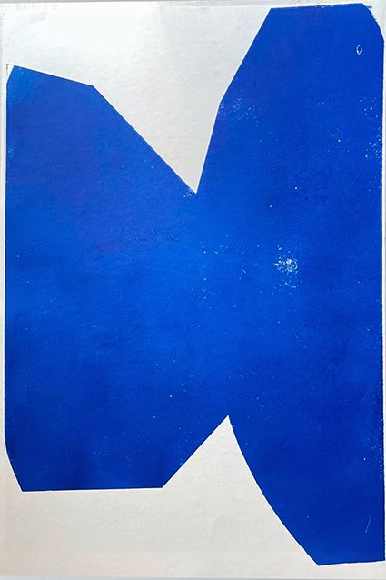 Ирина Клычникова (Графика печатная - 
                  70 x 100 см) yves