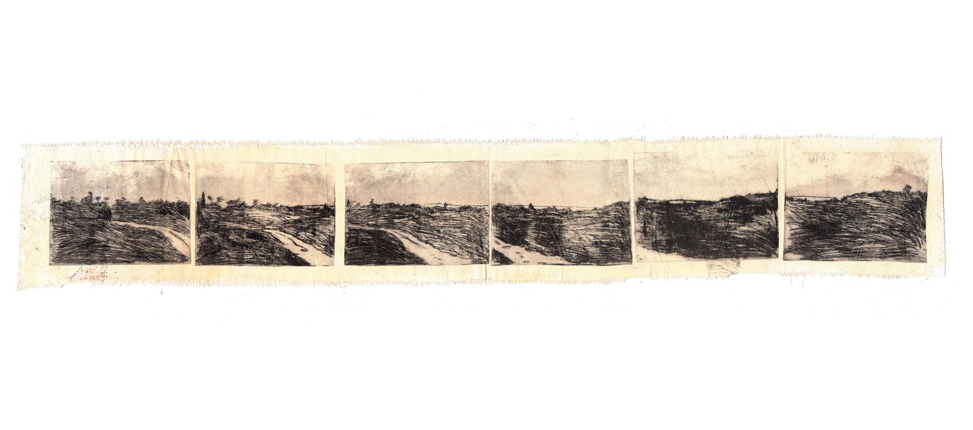 Серафима Бреслер (Графика печатная - 
                  91 x 14 см) Вид