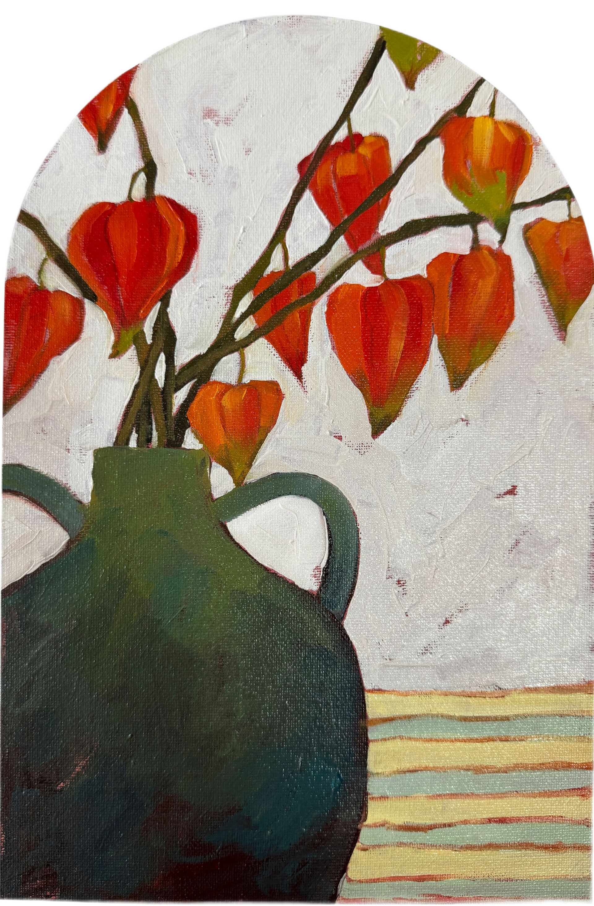 Алиса Дьякова (Картина, живопись - 
                  20 x 30 см) Физалис