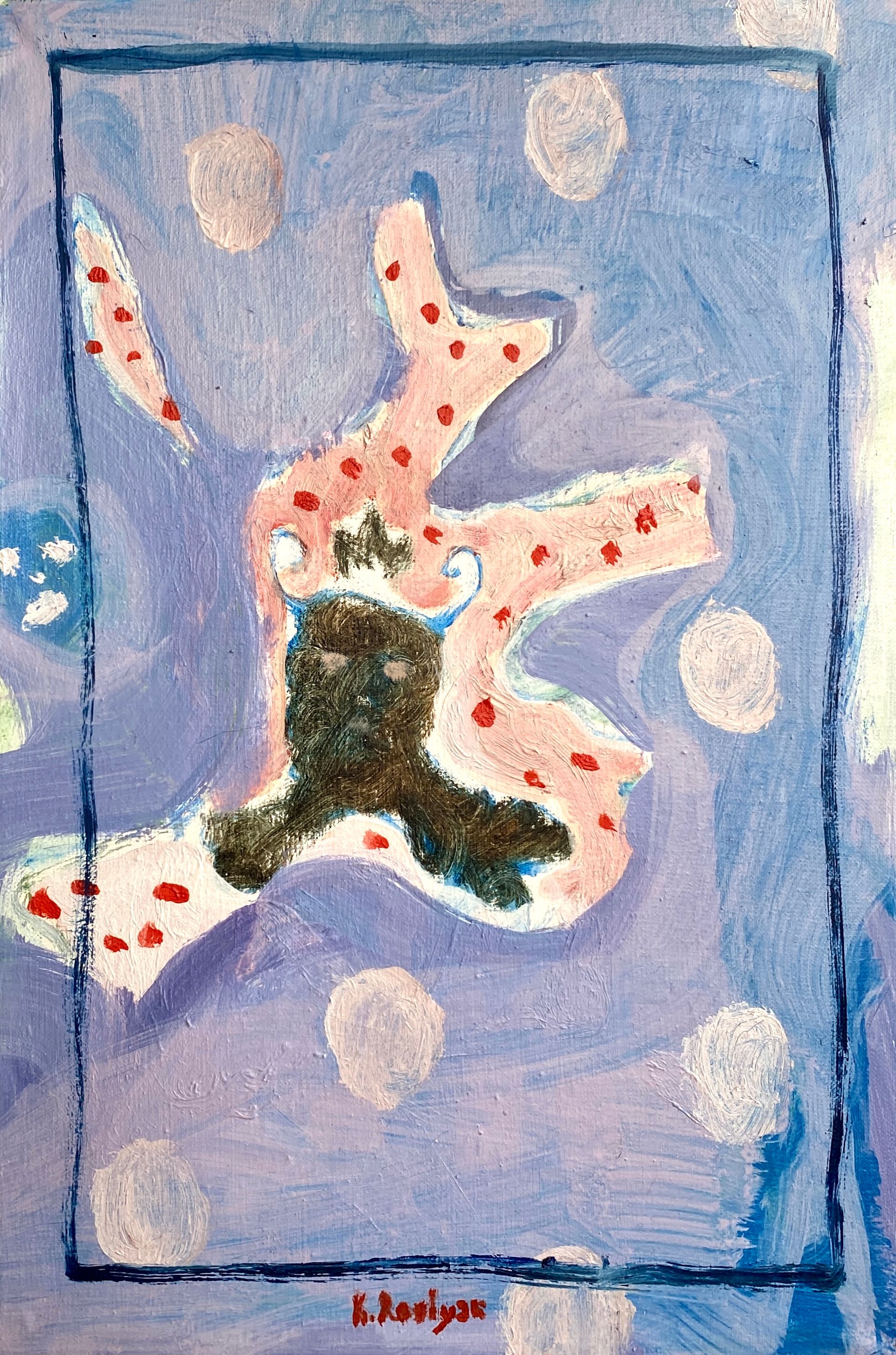 Каролина Росляк (Картина, живопись - 
                  30 x 40 см) Демонёнок