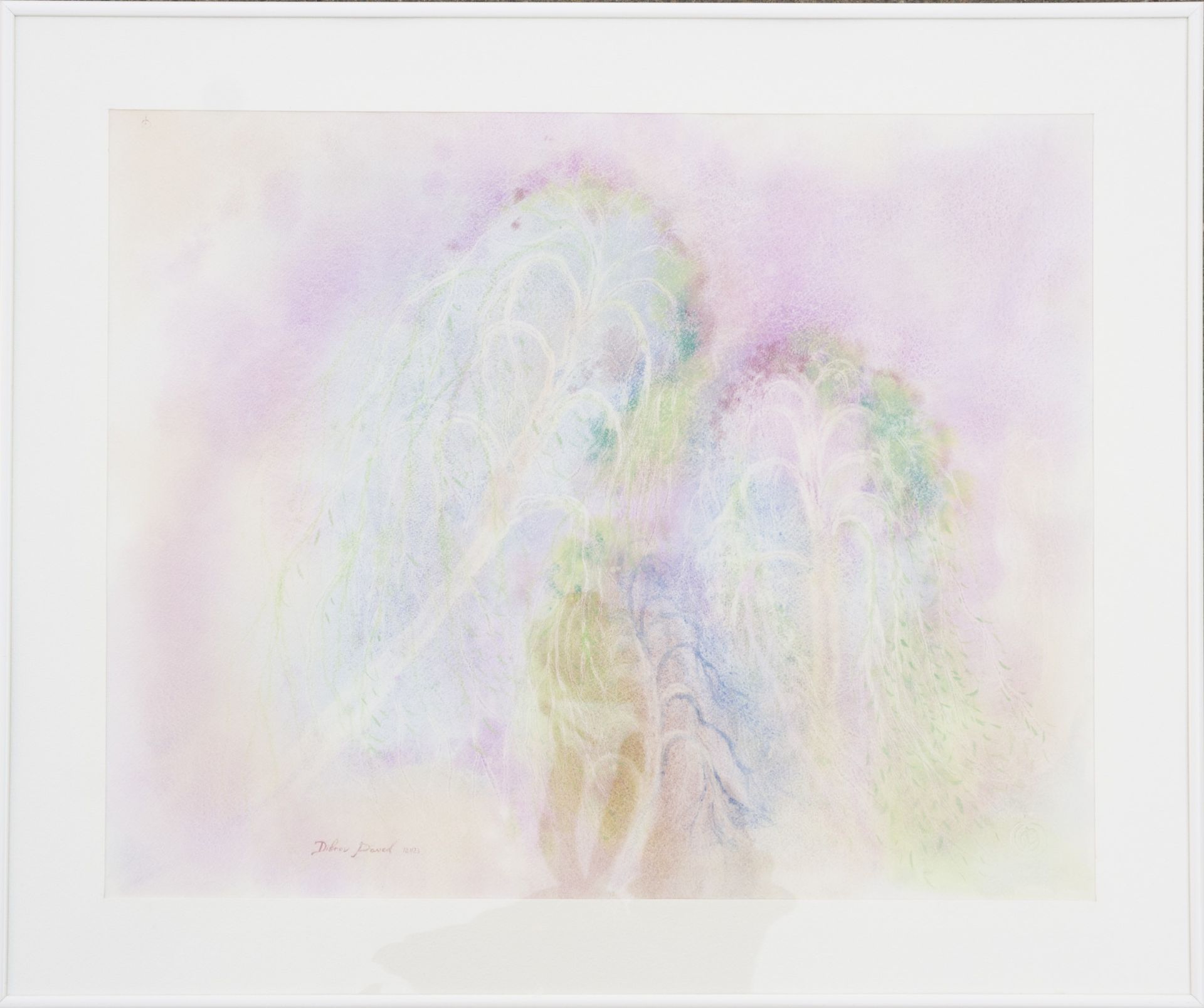 Павел Дибров (Авторская графика - 
                  61 x 51 см) Ивы