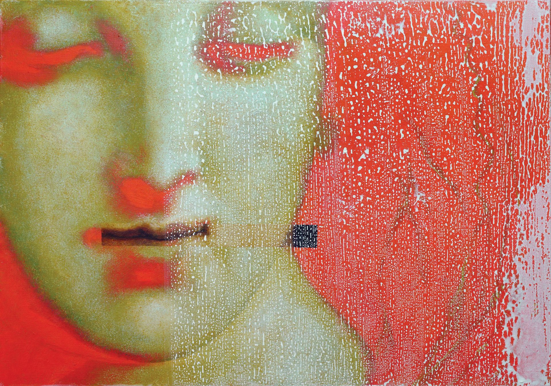 Ольга Рикун (Картина, живопись - 
                  100 x 70 см) Шифр Мадонны дель Грандуки