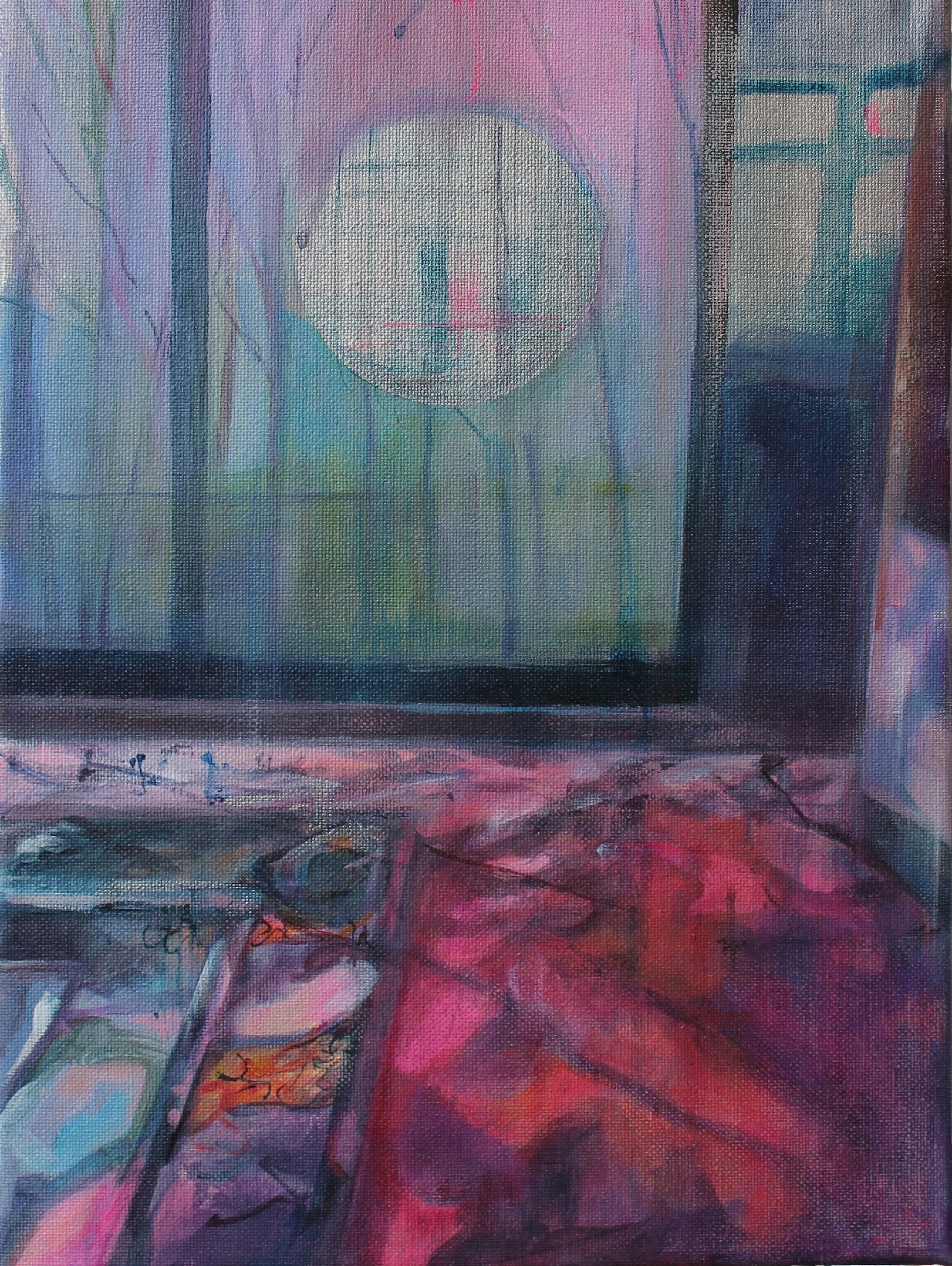 Дарья Воропаева (Картина, живопись - 
                  25 x 35 см) Окно