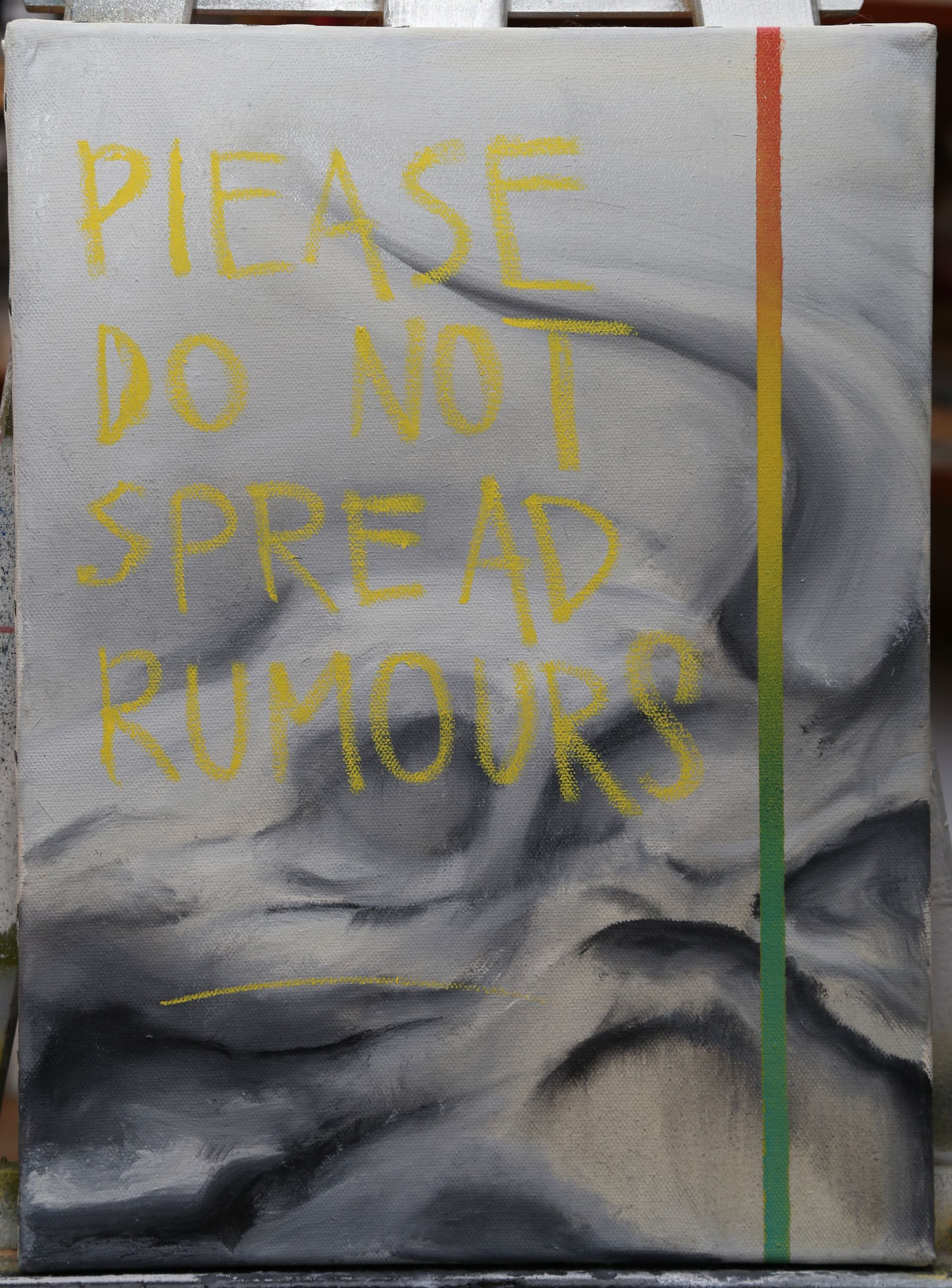 Стас Багс (Картина, живопись - 
                  30 x 40 см) Please do not spread rumours