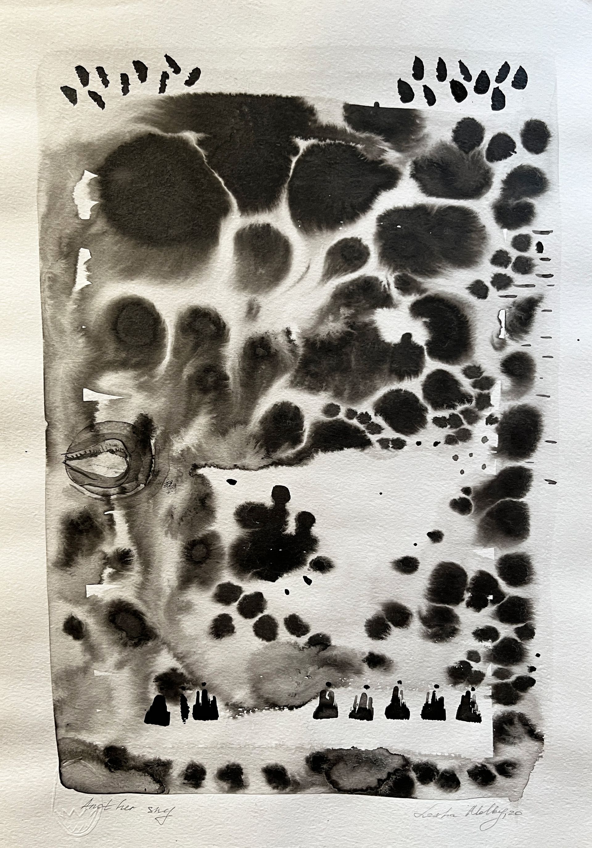 Леша Мелки (Авторская графика - 
                  30 x 40 см) ANOTHER SKY
