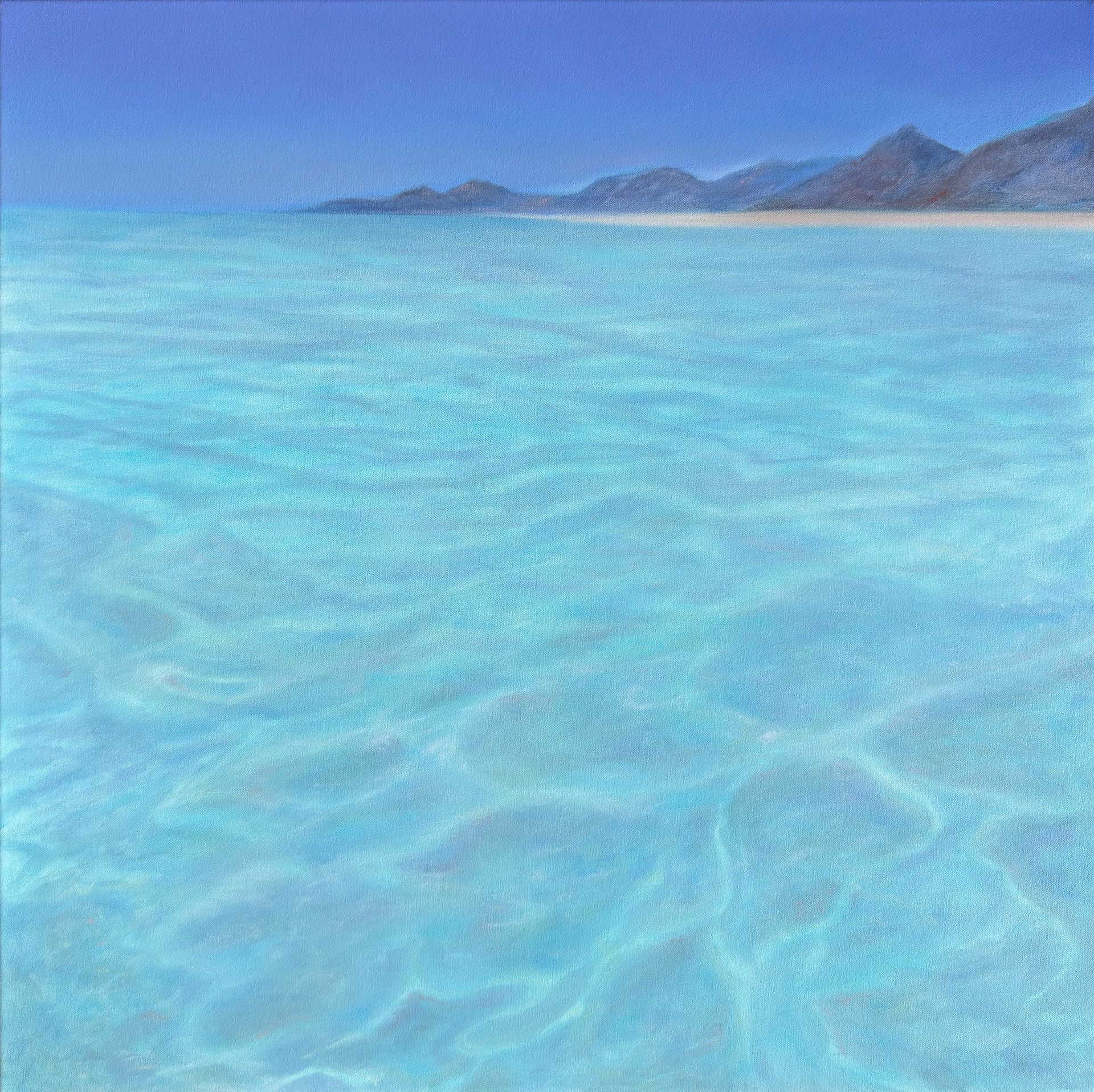 Елена Курочко (Картина, живопись - 
                  80 x 80 см) CR Waves 3