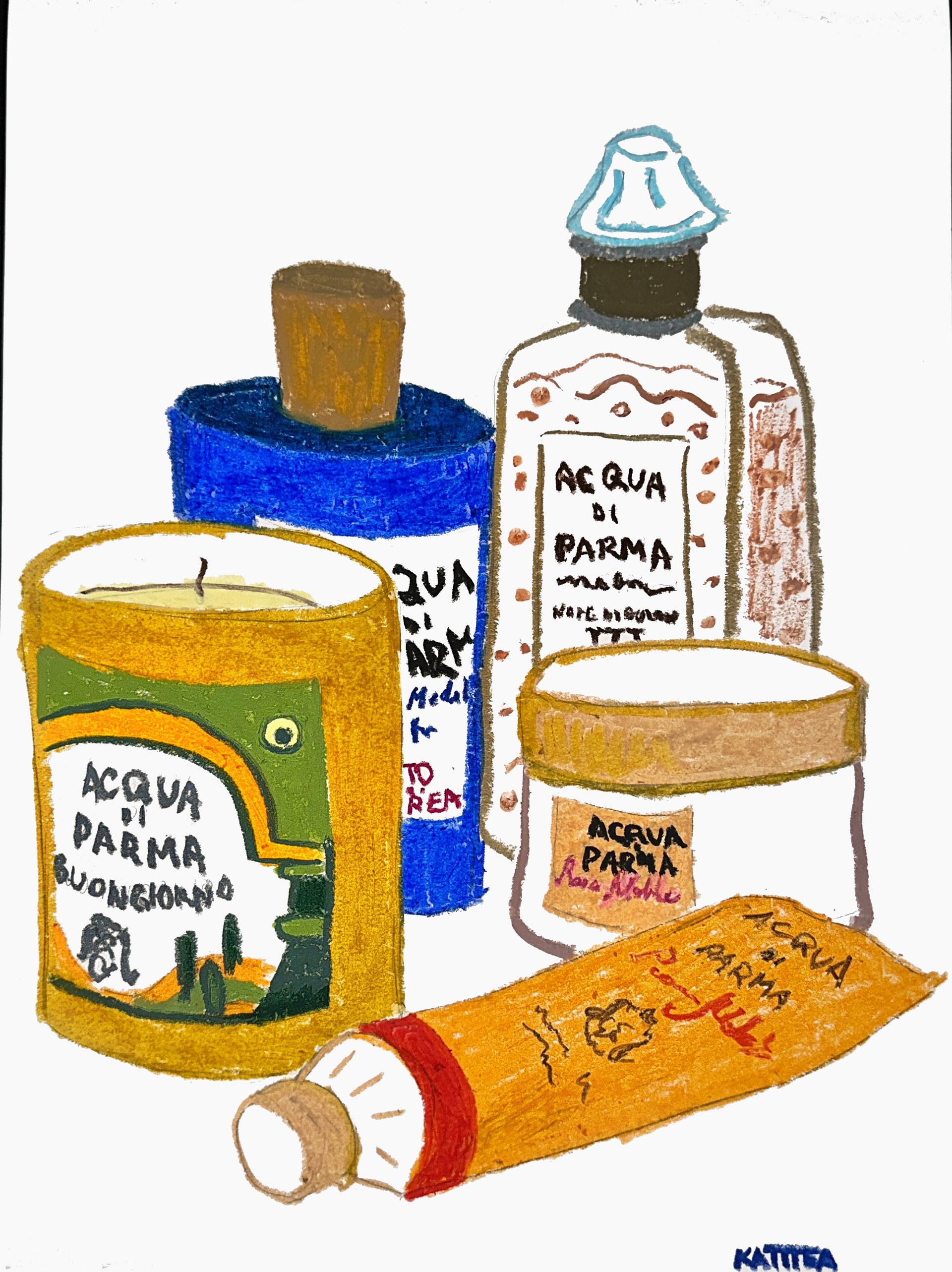 Катя Афонина (Авторская графика - 
                  30 x 40 см) Essentials